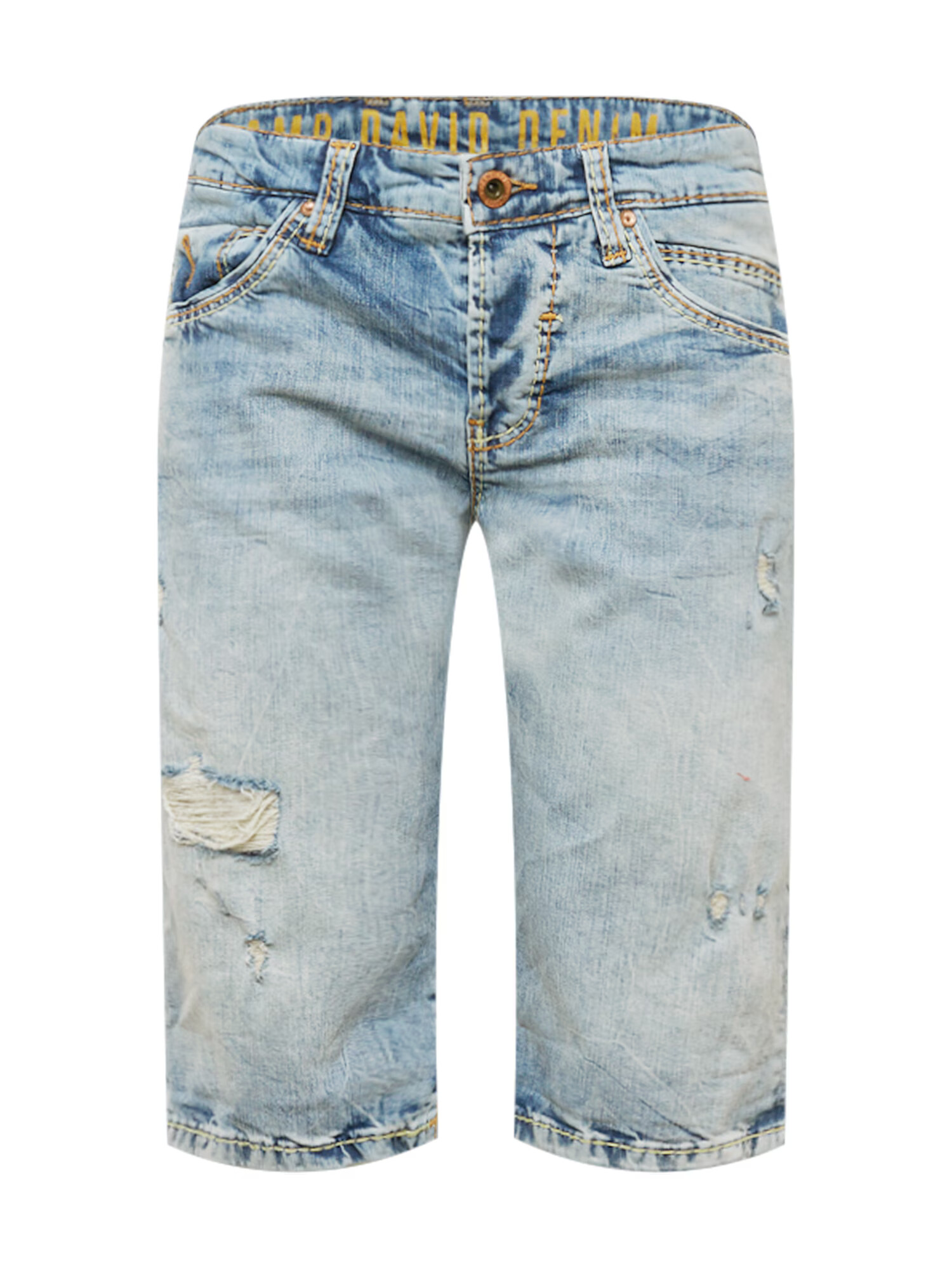 CAMP DAVID Jeans albastru deschis - Pled.ro