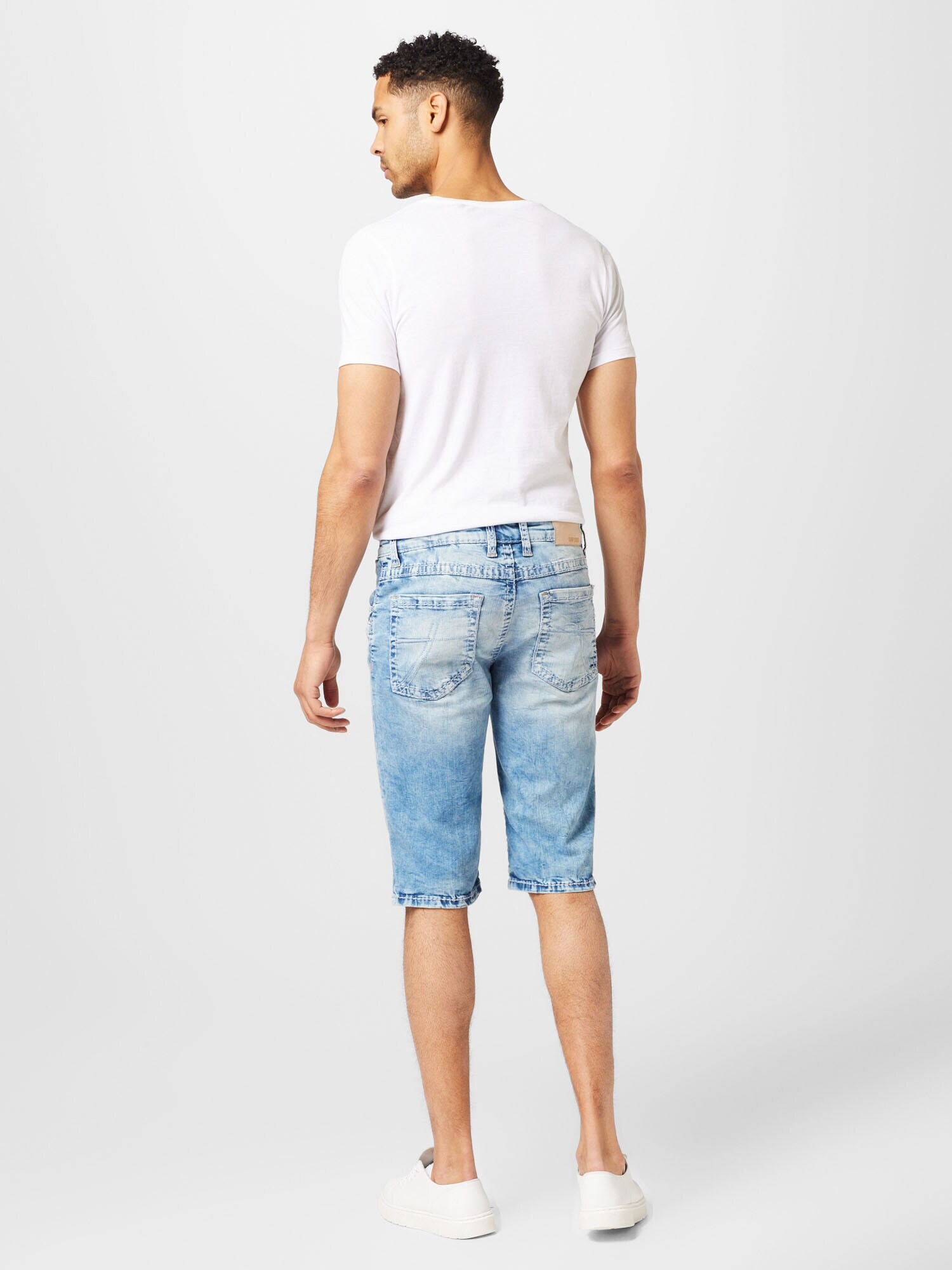 CAMP DAVID Jeans albastru deschis - Pled.ro