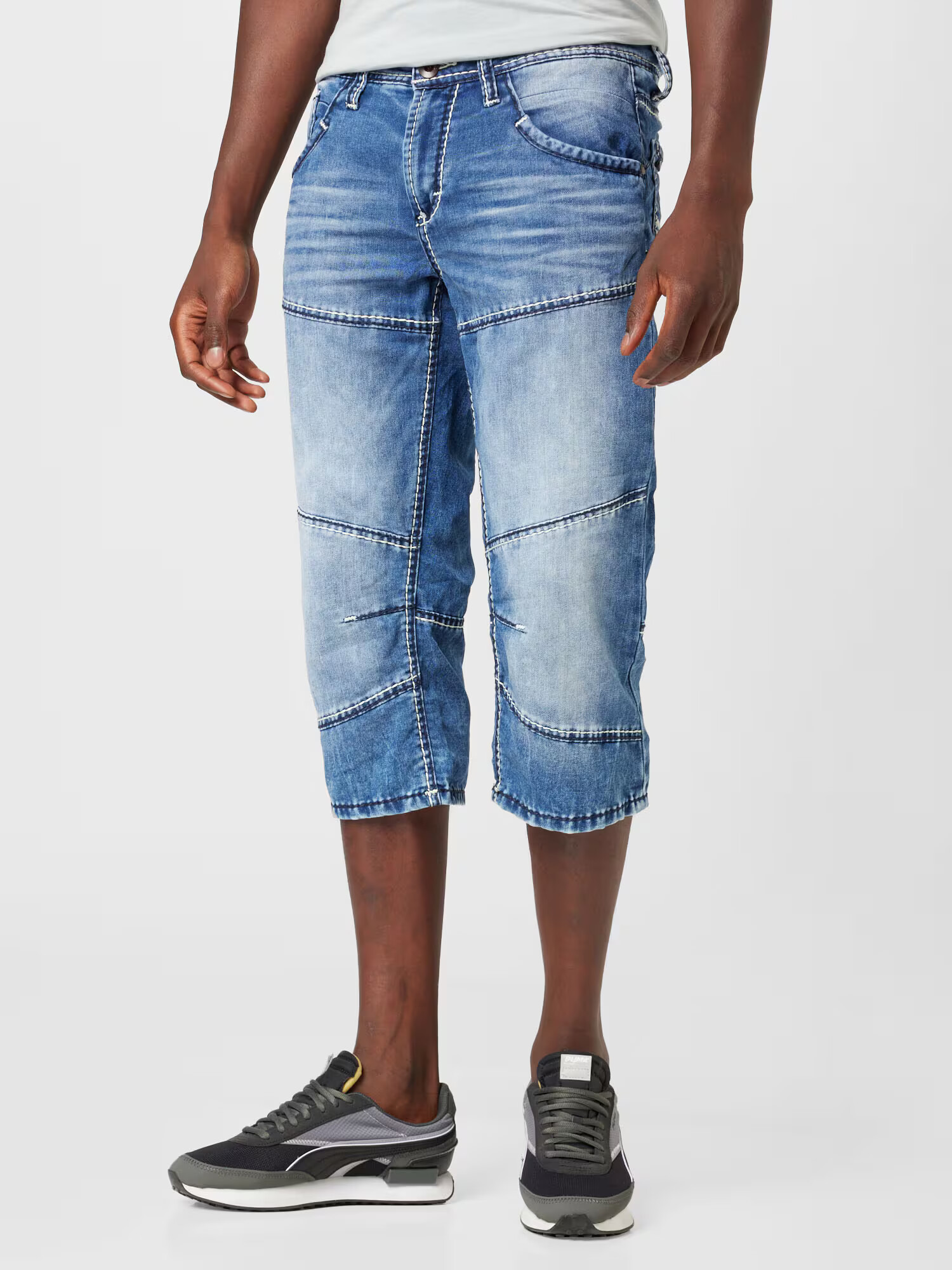 CAMP DAVID Jeans albastru denim - Pled.ro