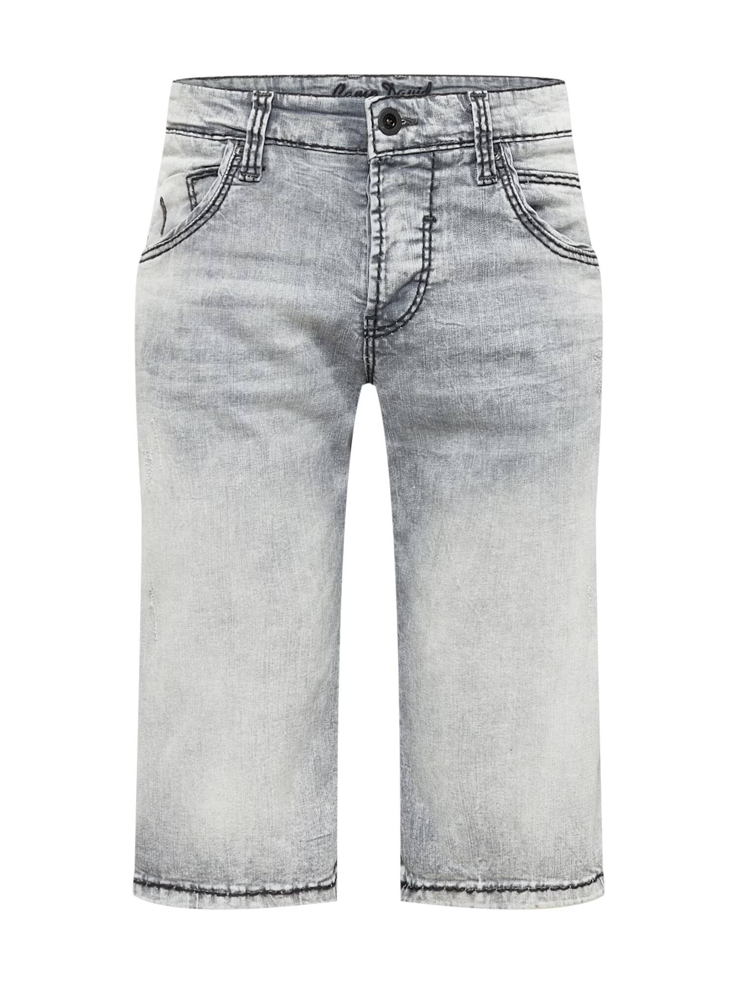 CAMP DAVID Jeans gri denim - Pled.ro