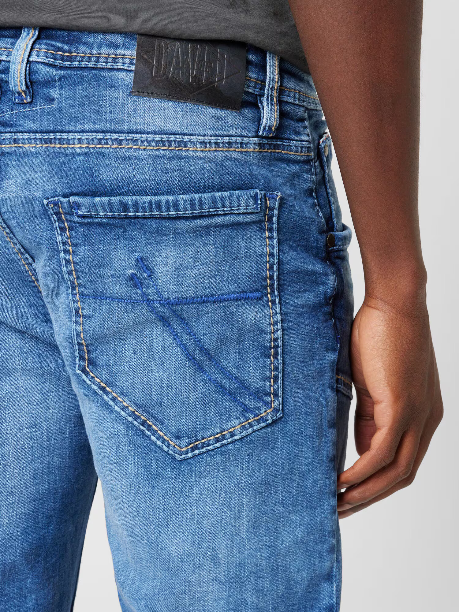 CAMP DAVID Jeans 'HE:RY' albastru denim - Pled.ro