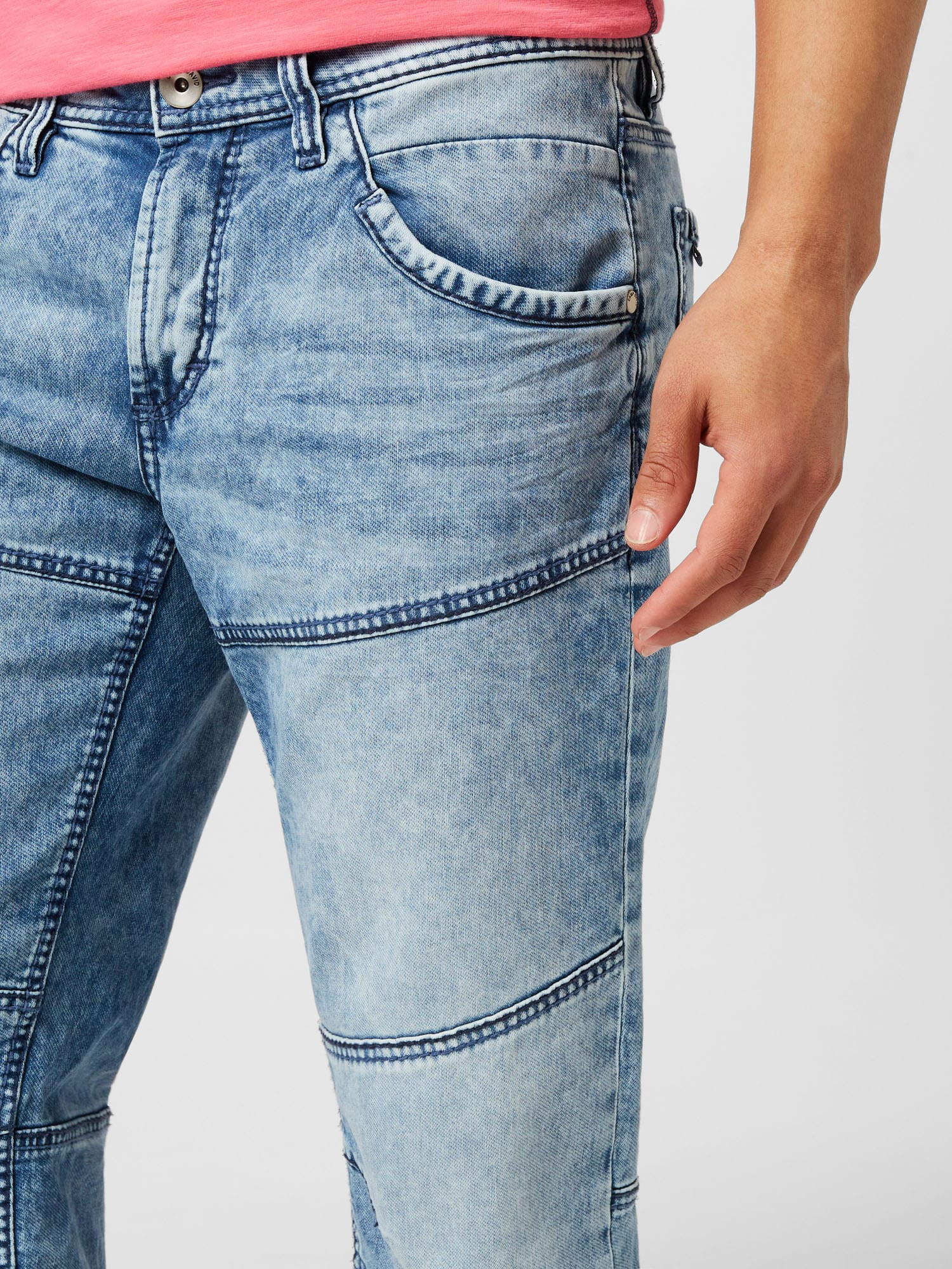 CAMP DAVID Jeans 'HERY' albastru denim - Pled.ro