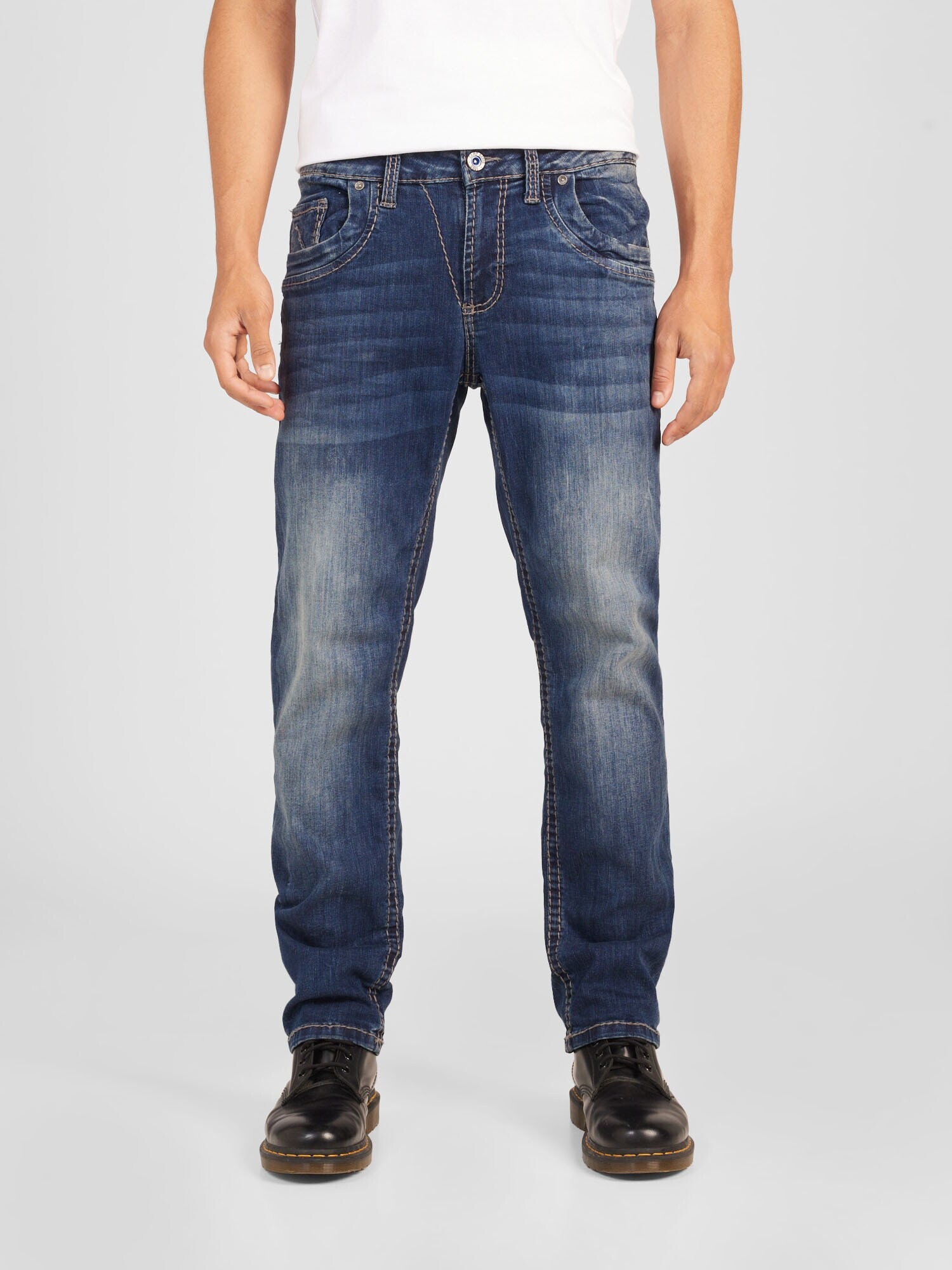 CAMP DAVID Jeans 'NI:CK' albastru denim - Pled.ro