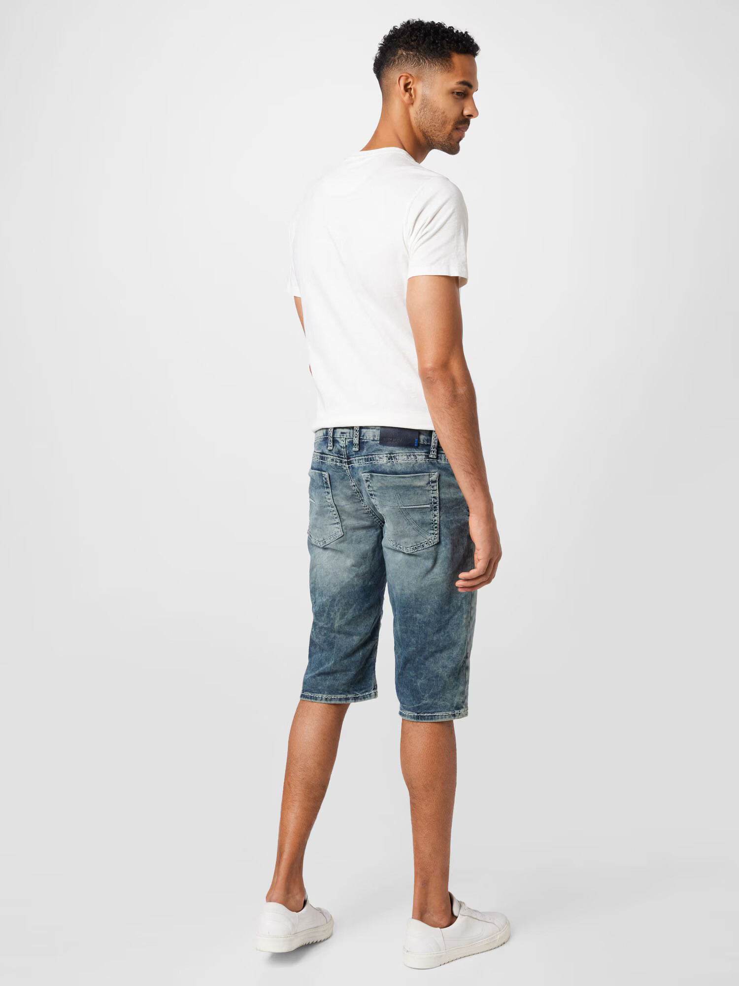 CAMP DAVID Jeans 'NI:CO' albastru / verde - Pled.ro