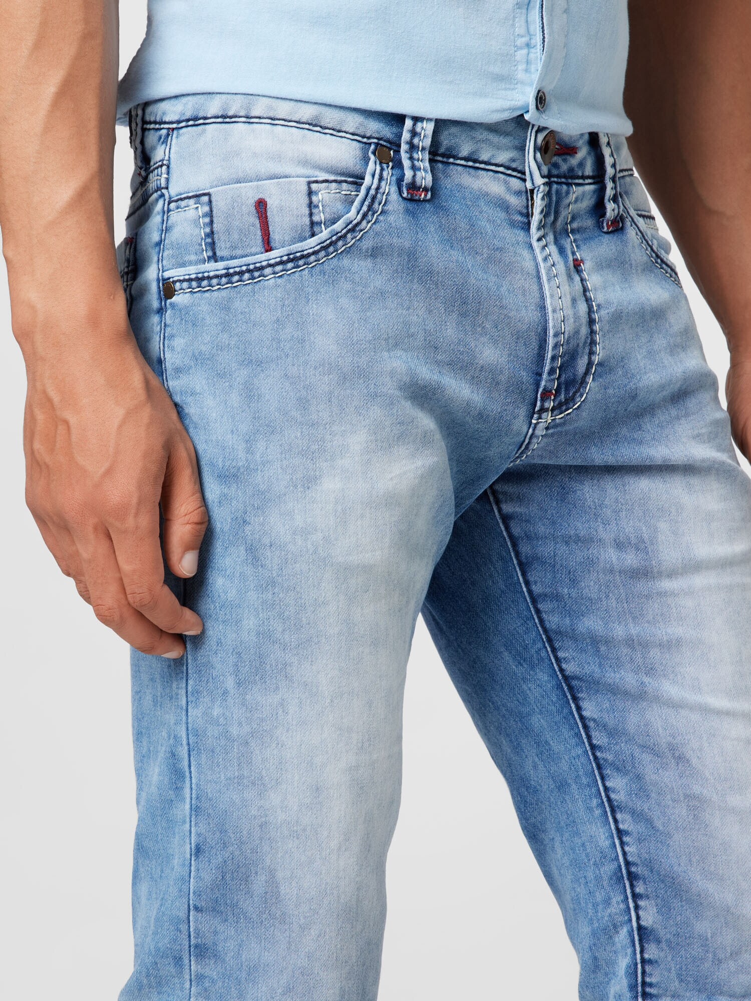 CAMP DAVID Jeans 'Robi' albastru denim - Pled.ro