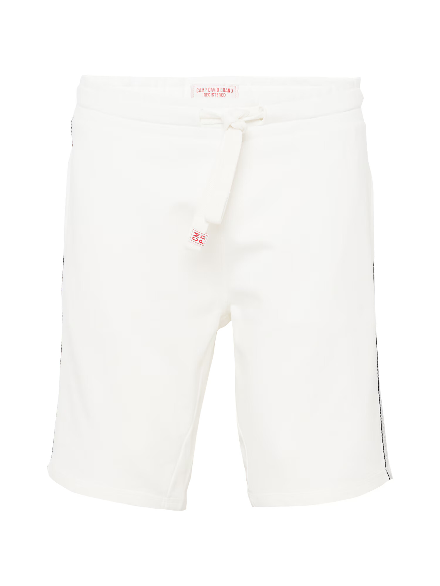 CAMP DAVID Pantaloni crem / negru - Pled.ro