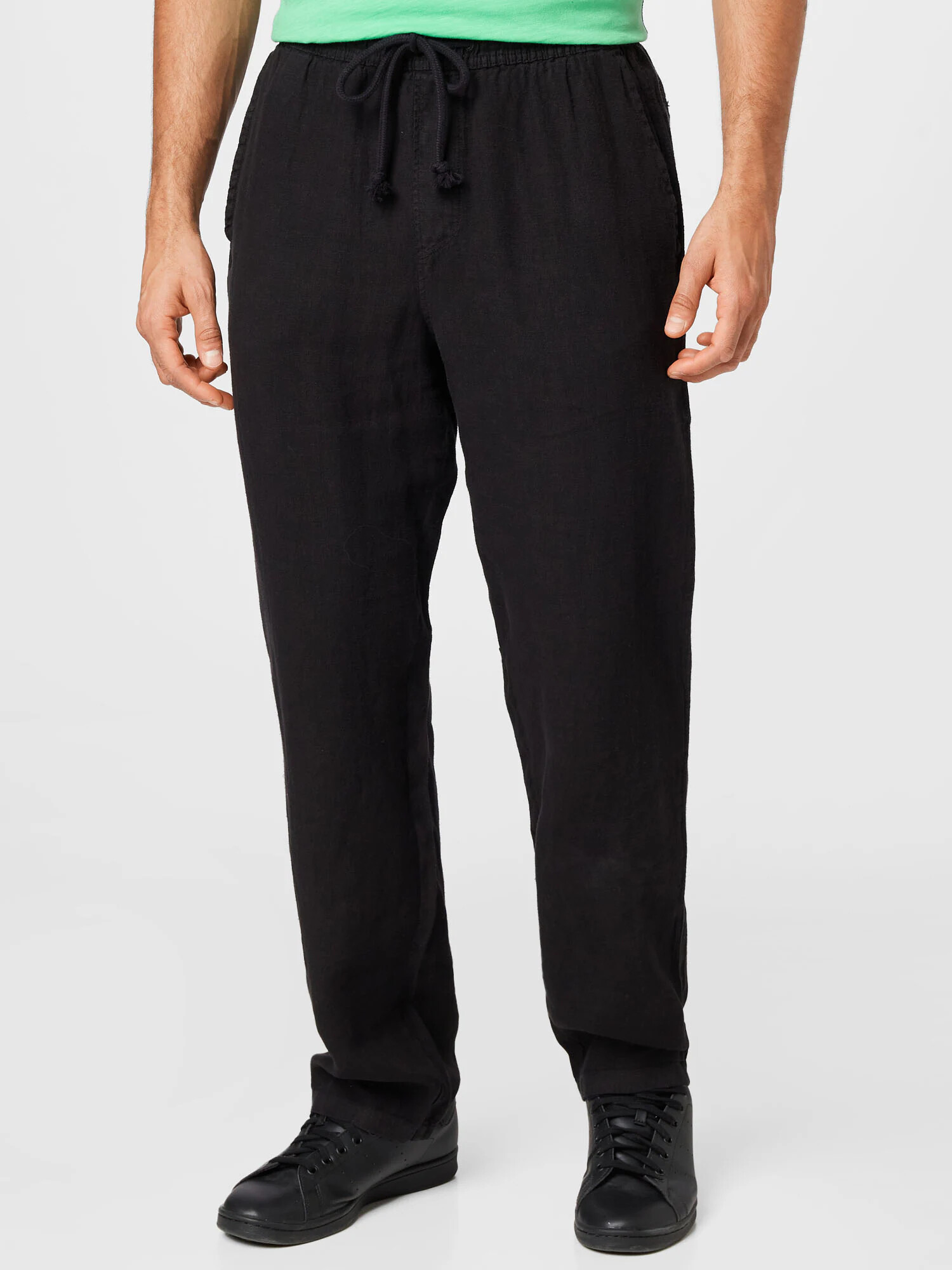 CAMP DAVID Pantaloni negru - Pled.ro