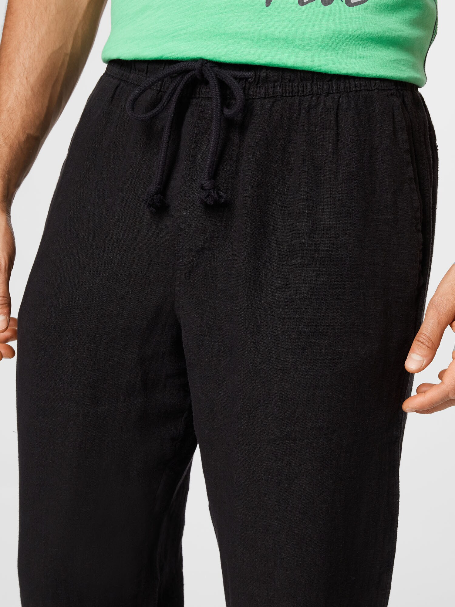 CAMP DAVID Pantaloni negru - Pled.ro