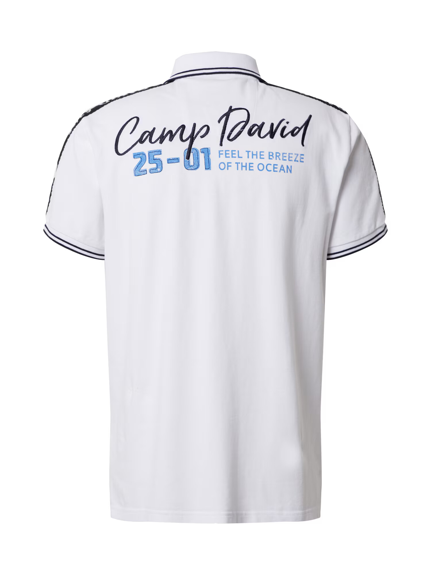 CAMP DAVID Tricou alb - Pled.ro