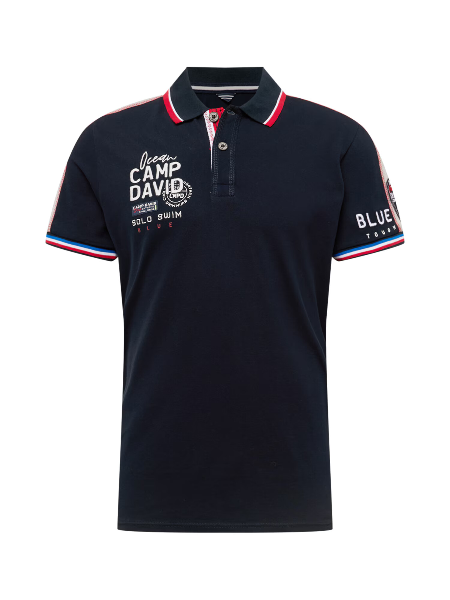 CAMP DAVID Tricou bleumarin / mai multe culori - Pled.ro