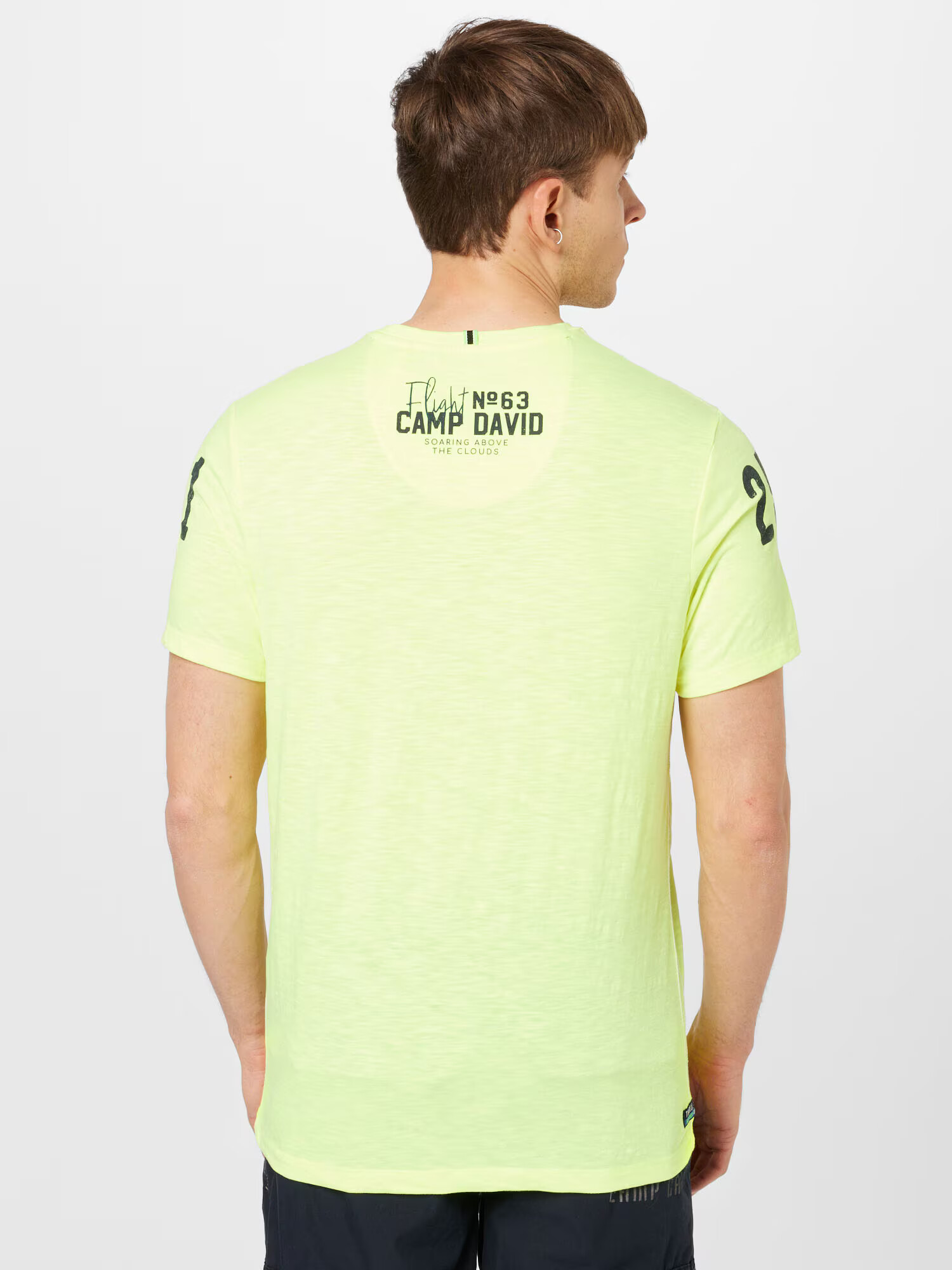 CAMP DAVID Tricou galben neon / mai multe culori - Pled.ro