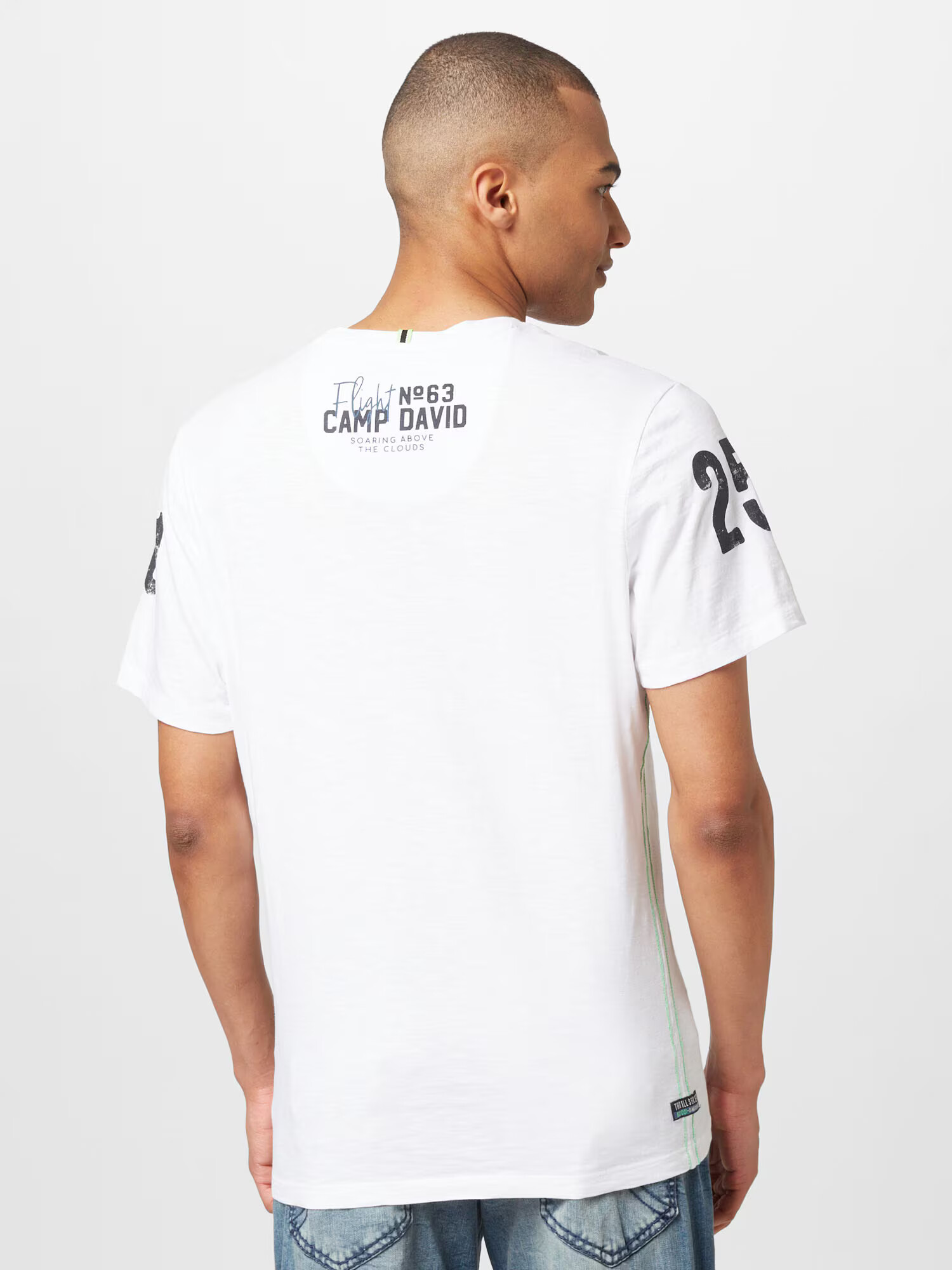 CAMP DAVID Tricou mai multe culori / alb - Pled.ro