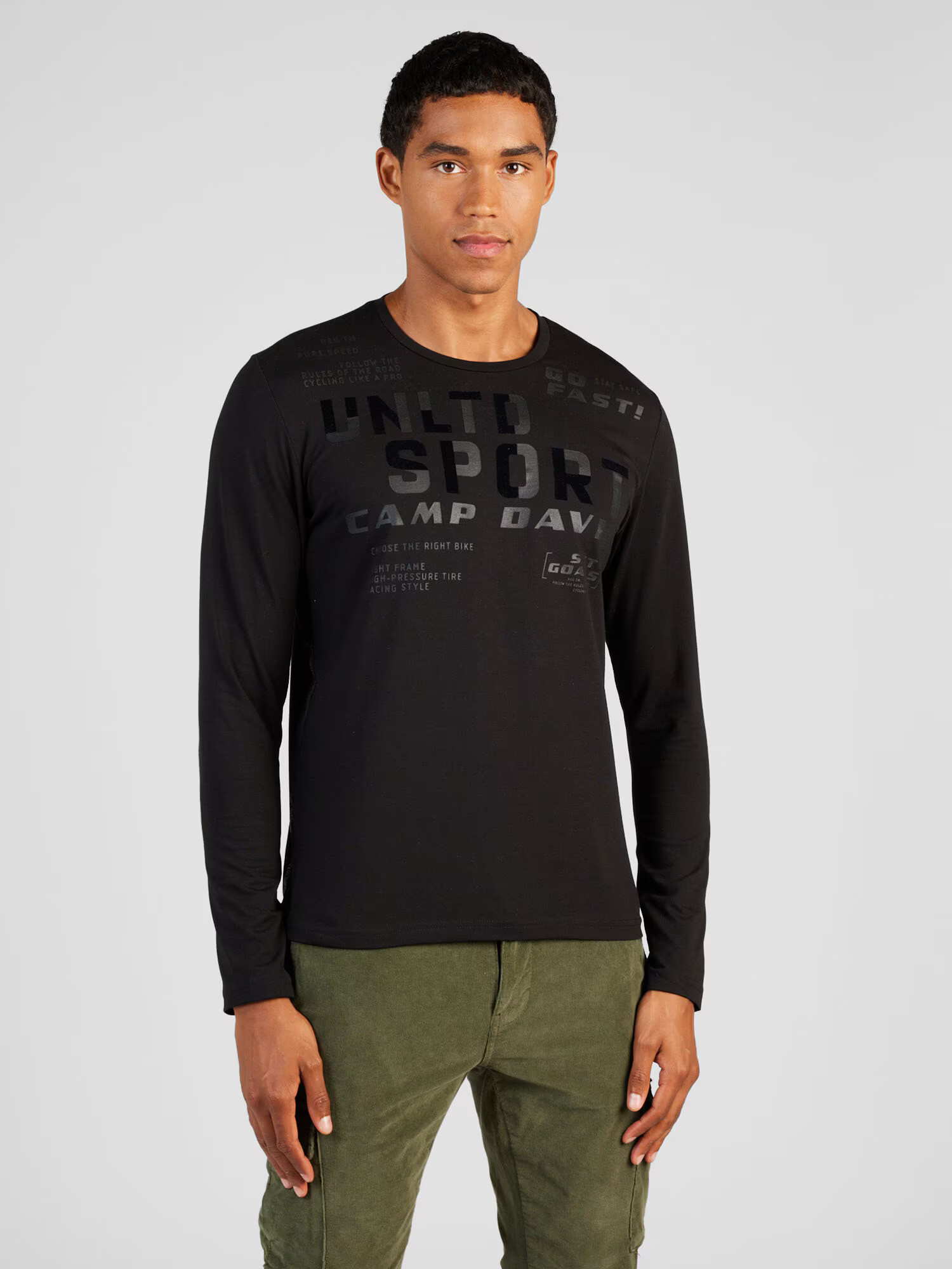 CAMP DAVID Tricou negru - Pled.ro