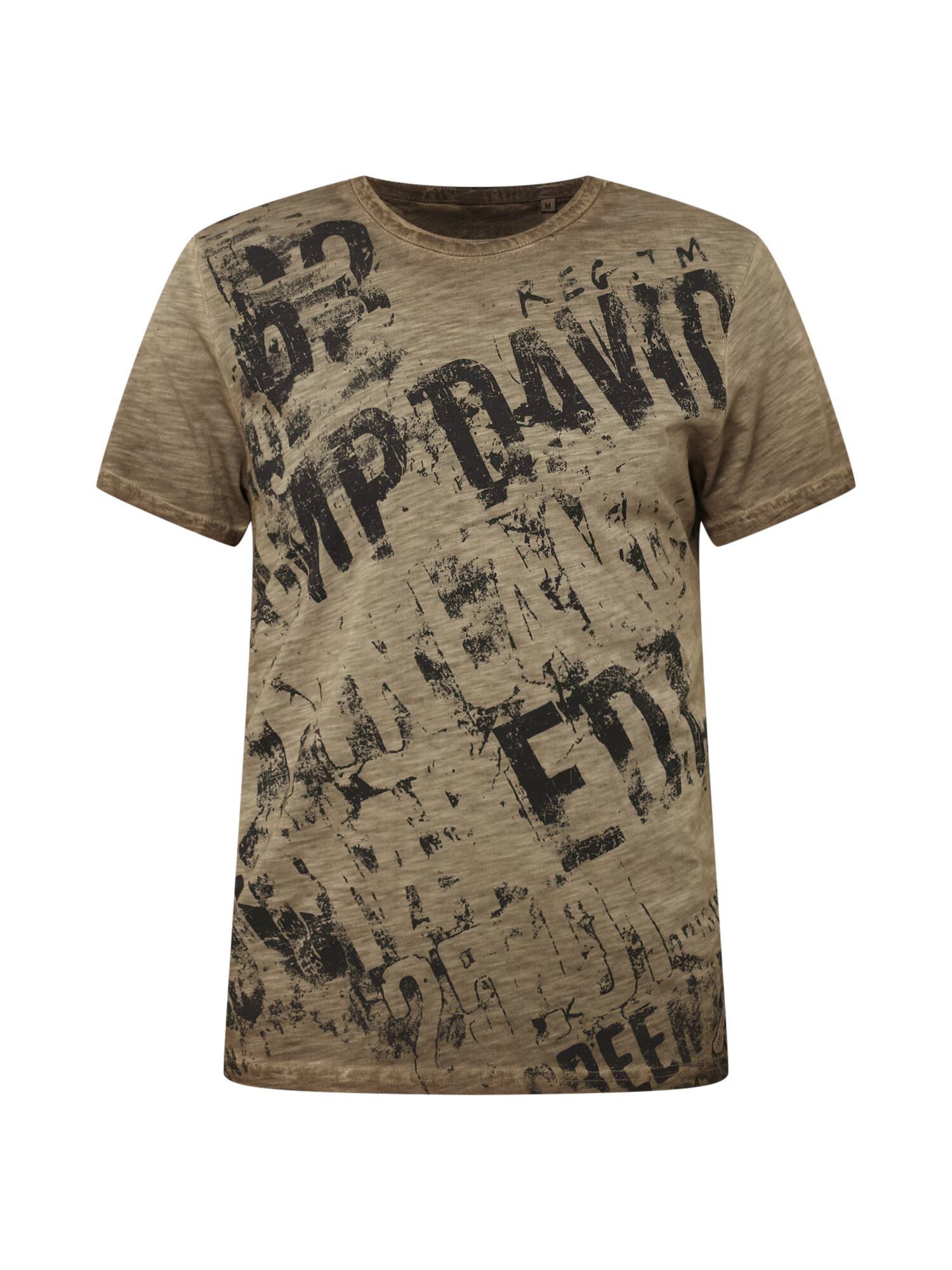 CAMP DAVID Tricou oliv / negru - Pled.ro