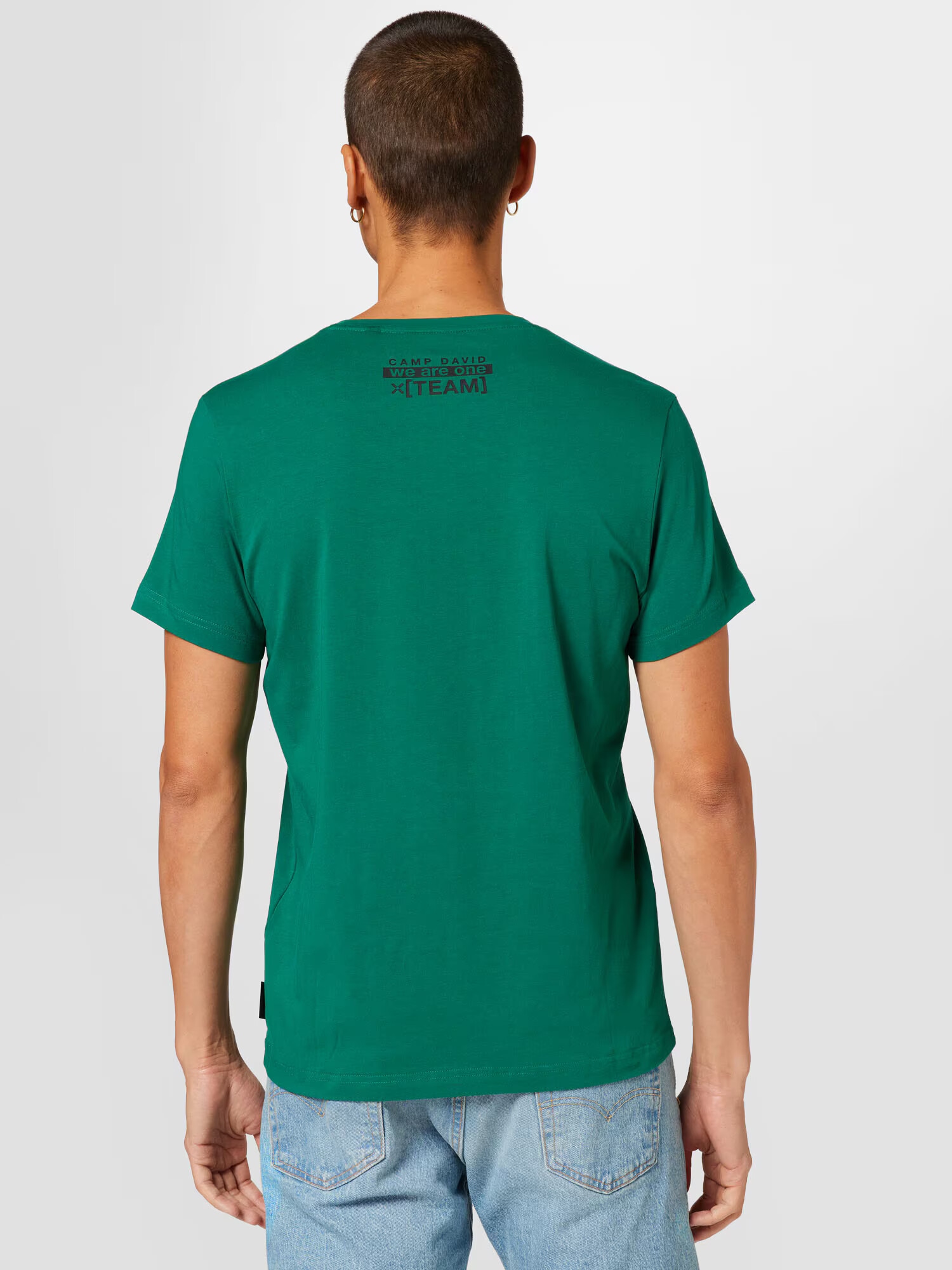 CAMP DAVID Tricou verde / verde neon / negru - Pled.ro