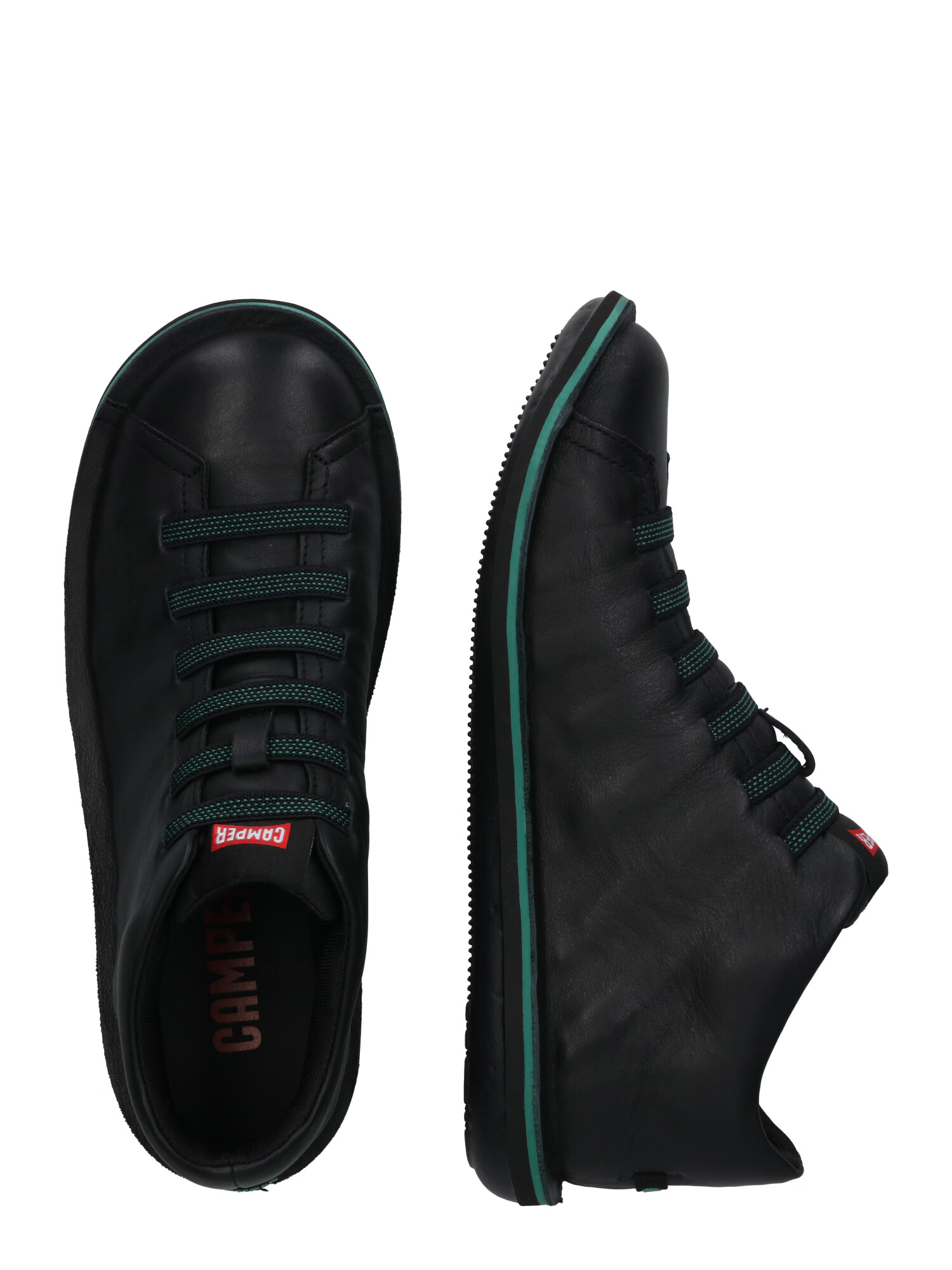 CAMPER Sneaker low 'Beetle' verde jad / negru - Pled.ro