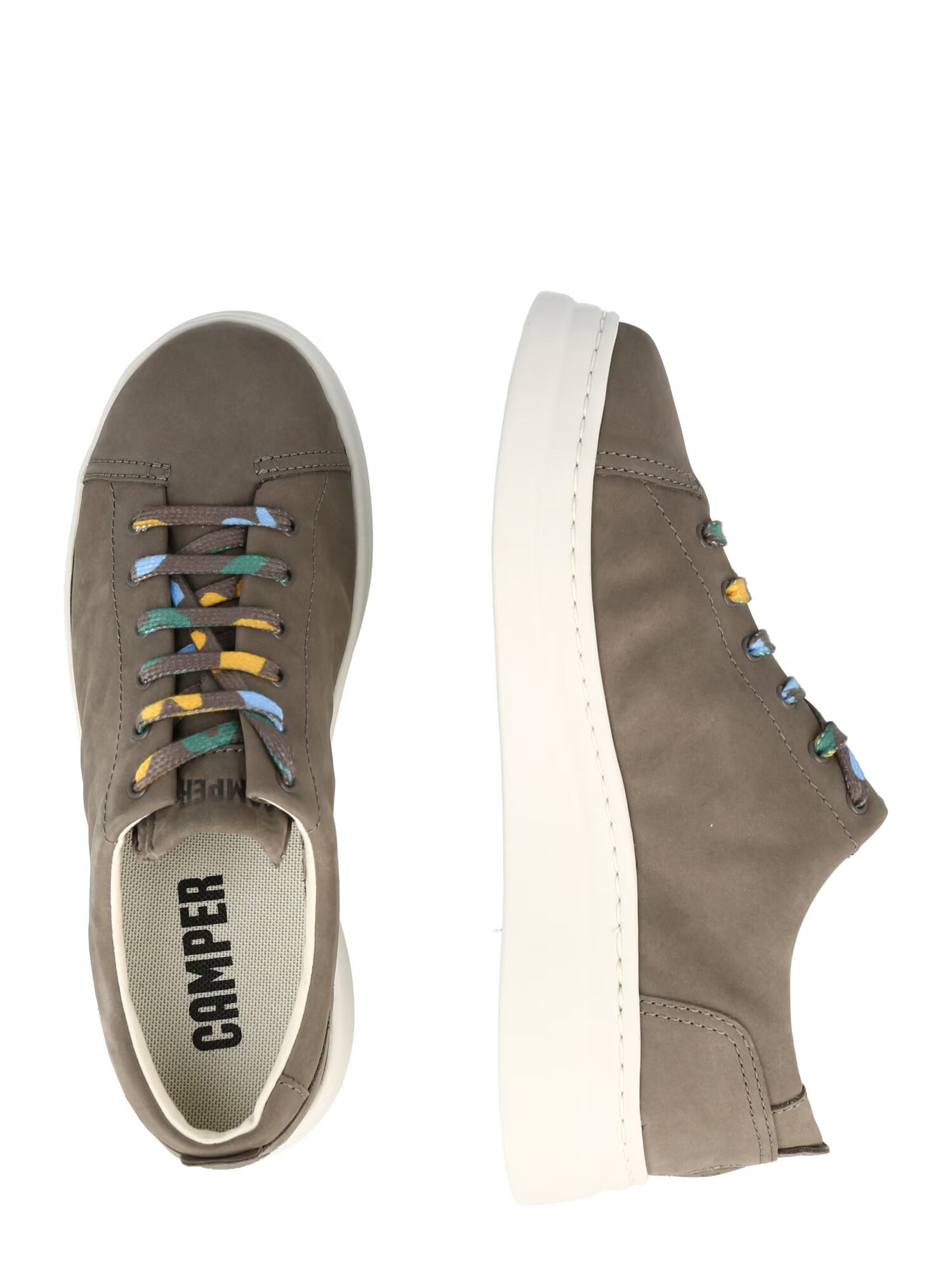 CAMPER Sneaker low 'Runner Up' albastru / galben / gri - Pled.ro