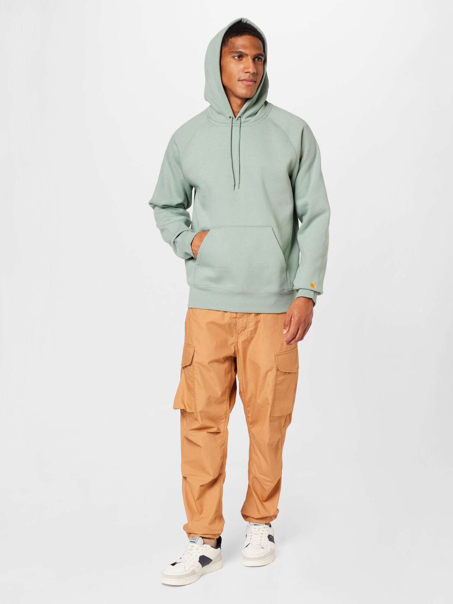 Carhartt WIP Bluză de molton 'Chase' kaki - Pled.ro