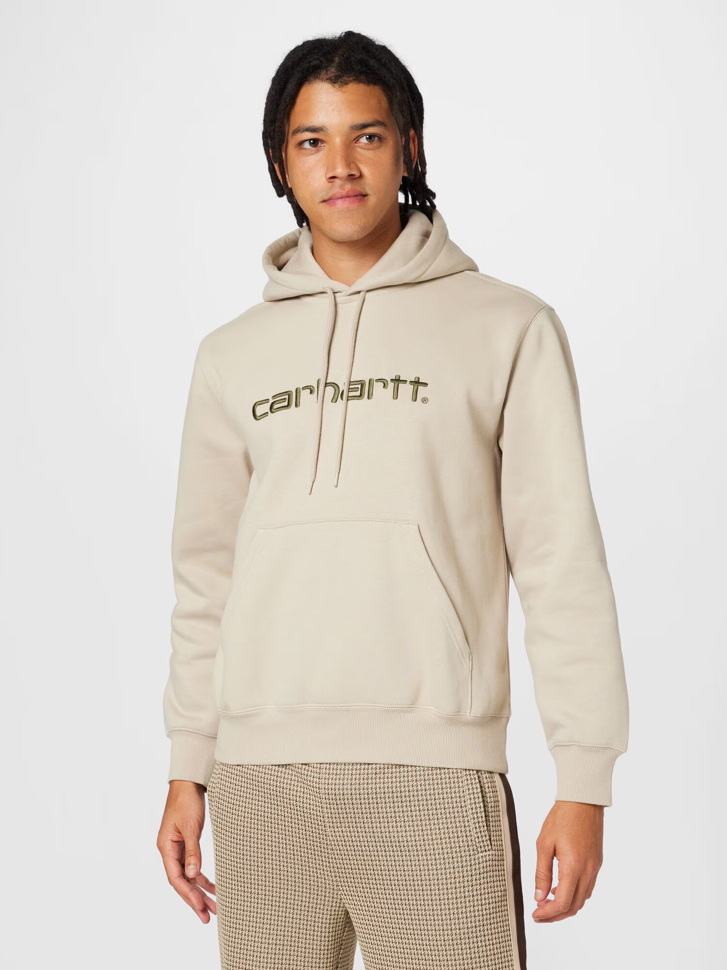 Carhartt WIP Bluză de molton ecru - Pled.ro