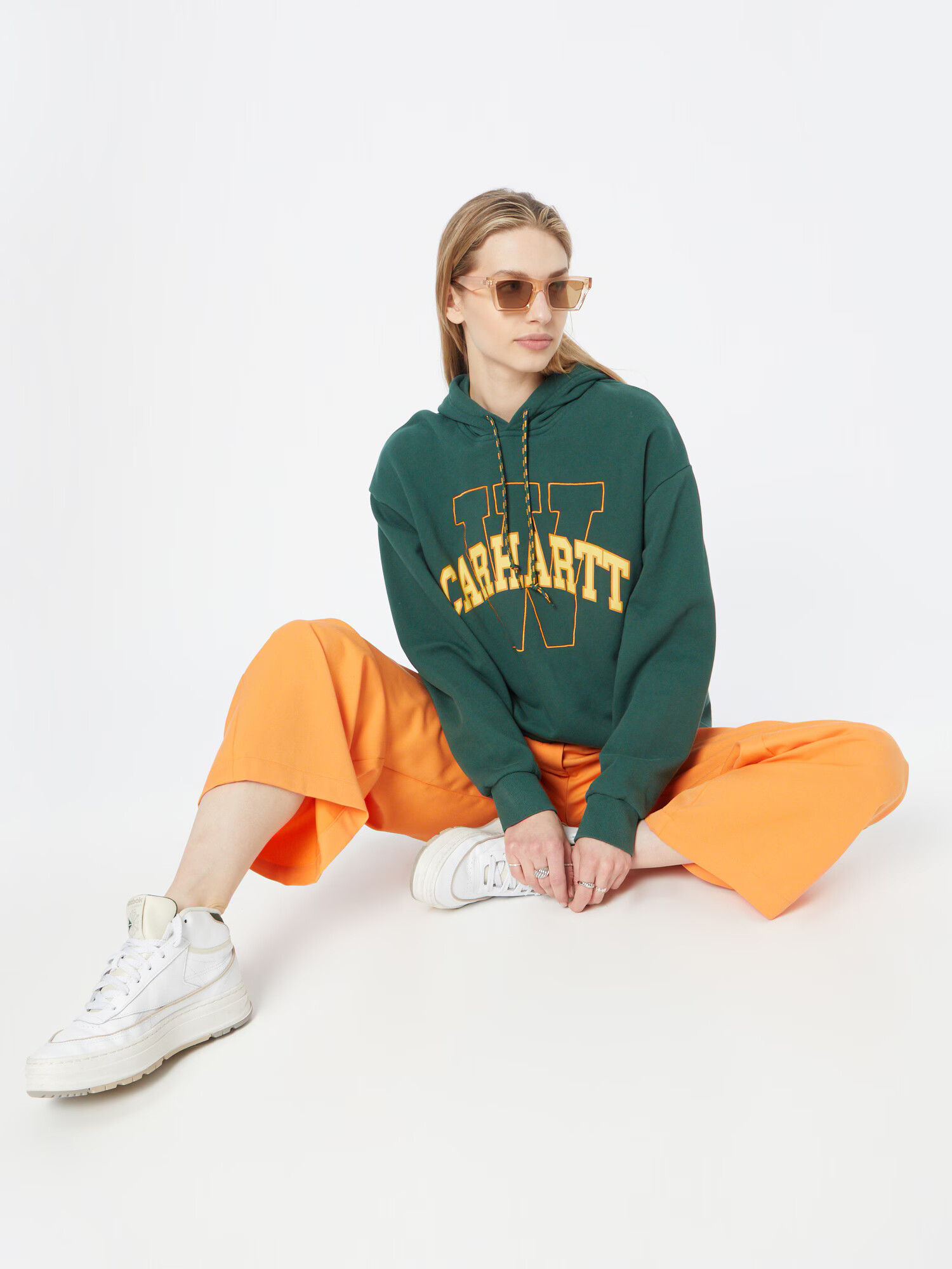 Carhartt WIP Bluză de molton galben / verde pin - Pled.ro