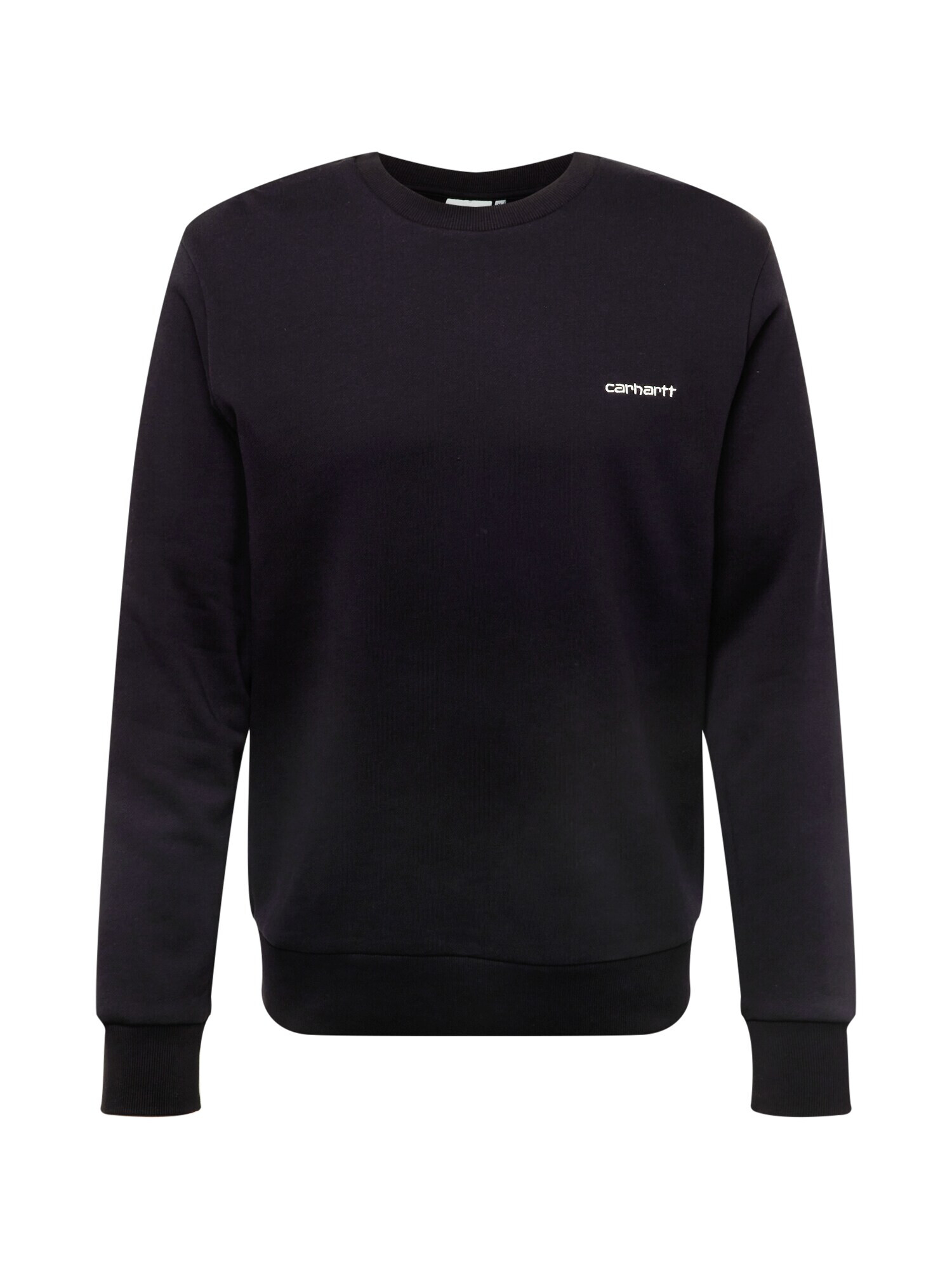 Carhartt WIP Bluză de molton negru / alb - Pled.ro