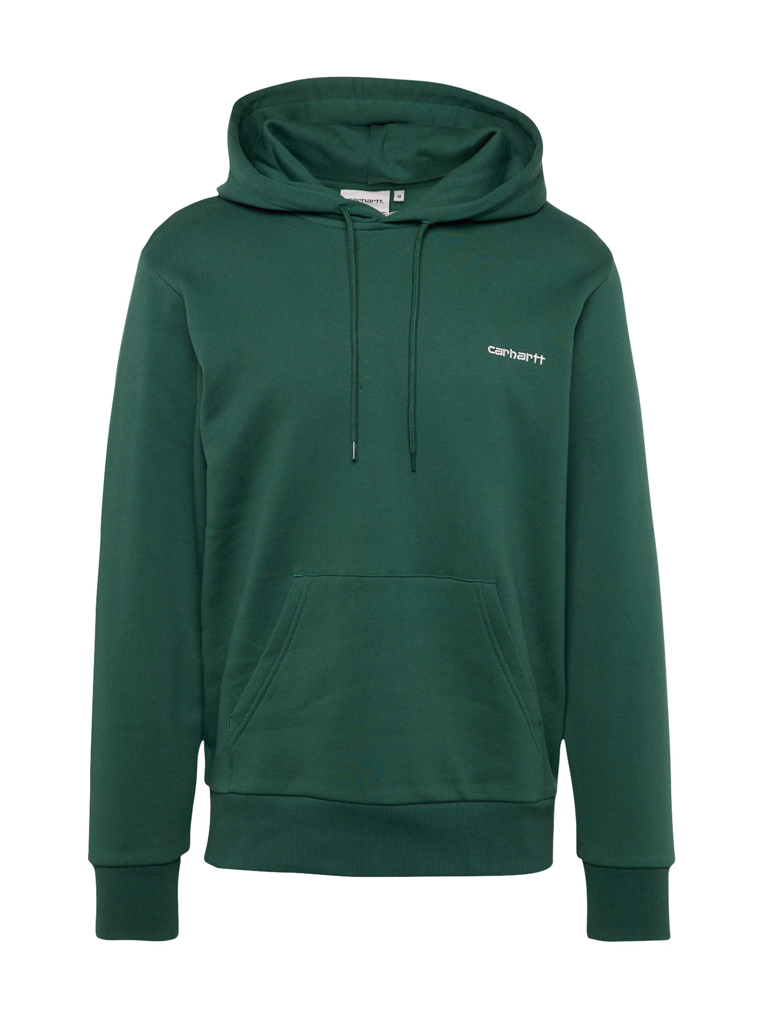 Carhartt WIP Bluză de molton verde închis / alb - Pled.ro