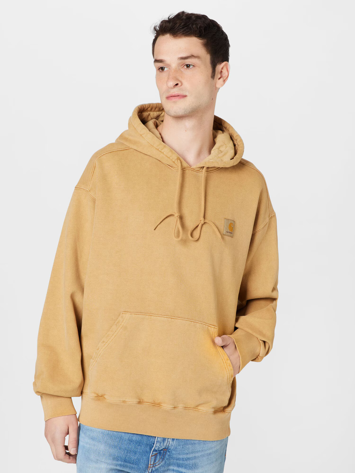 Carhartt WIP Bluză de molton 'Vista' maro deschis - Pled.ro