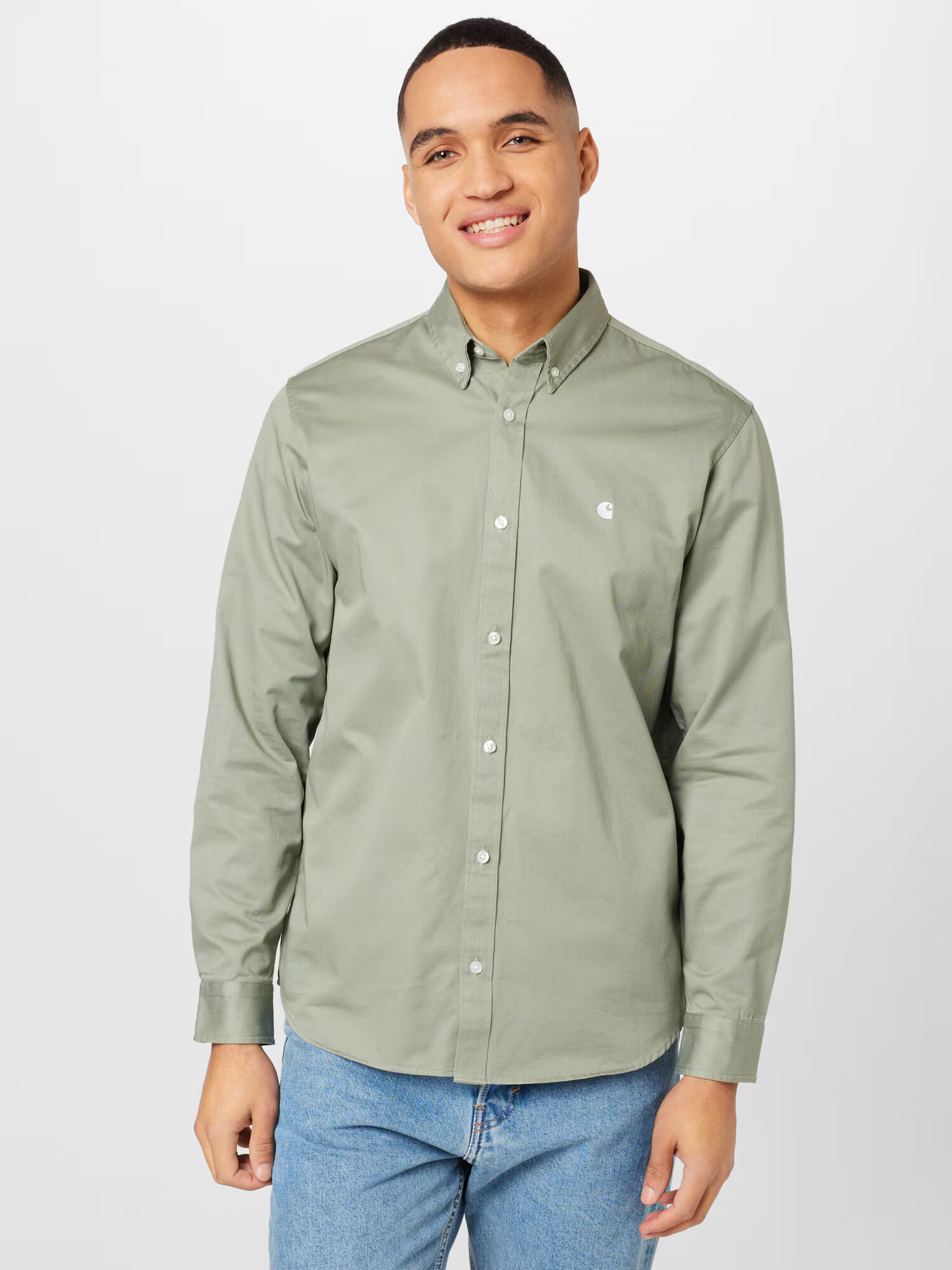 Carhartt WIP Cămașă 'Madison' verde - Pled.ro