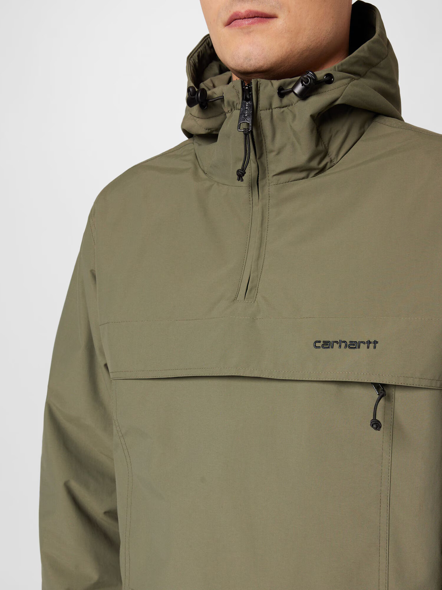 Carhartt WIP Geacă de primăvară-toamnă kaki / negru - Pled.ro