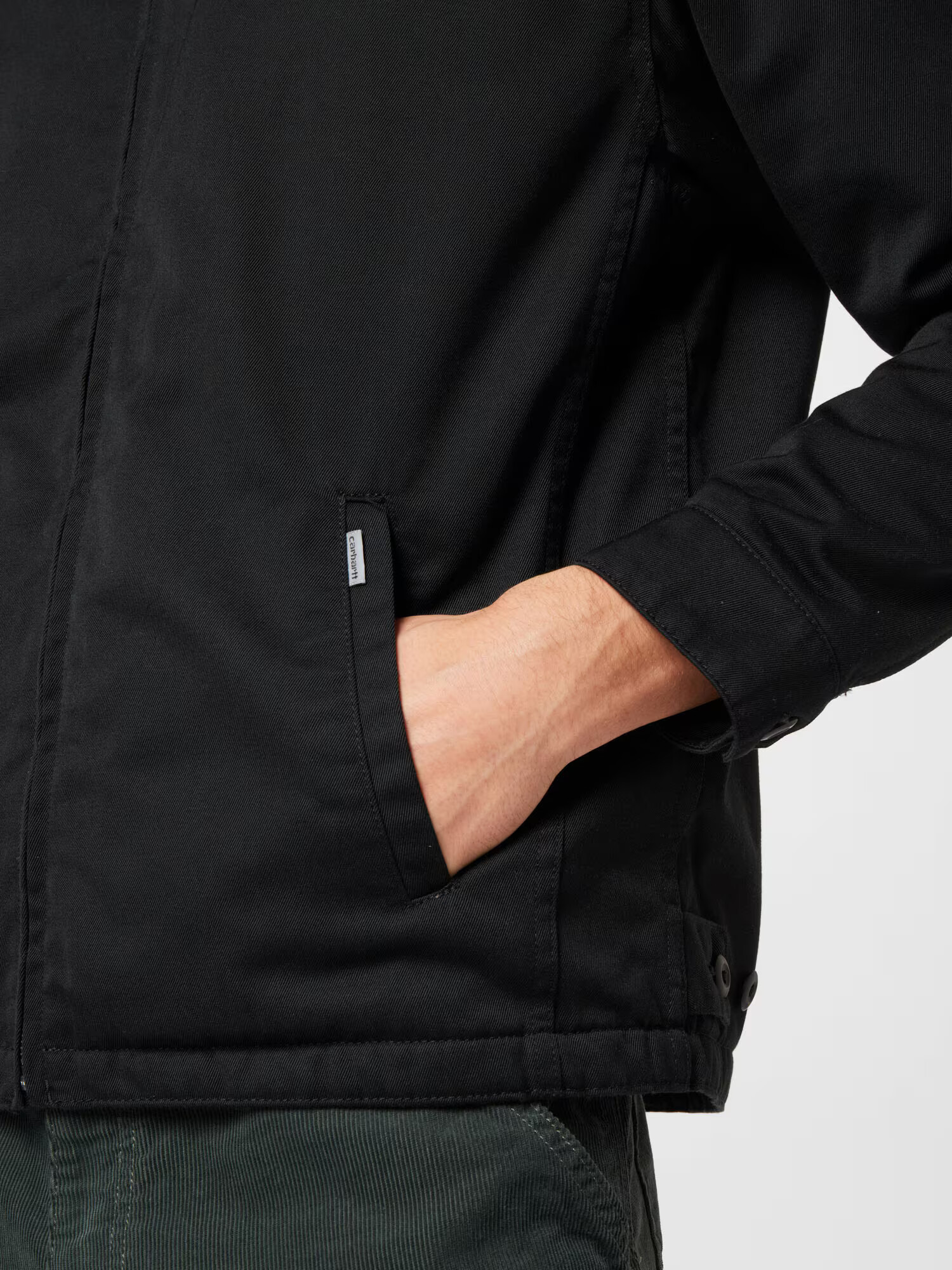 Carhartt WIP Geacă de primăvară-toamnă negru - Pled.ro