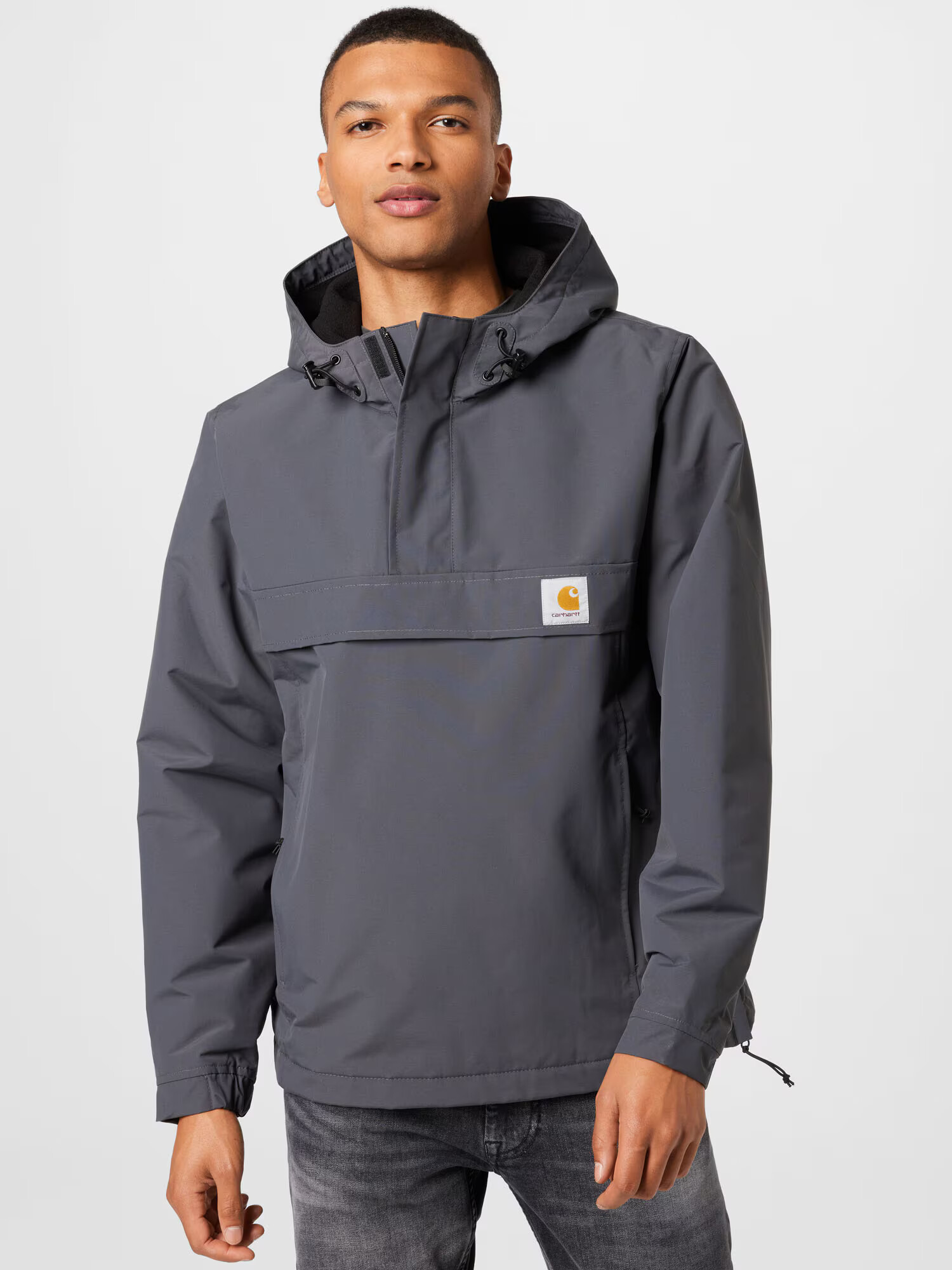 Carhartt WIP Geacă de primăvară-toamnă 'Nimbus' gri bazalt - Pled.ro