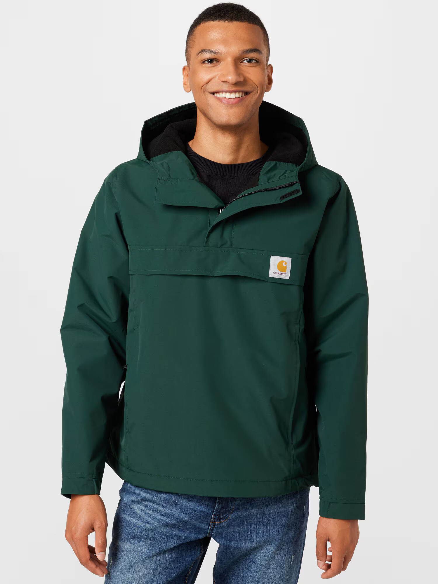 Carhartt WIP Geacă de primăvară-toamnă 'Nimbus' verde închis - Pled.ro