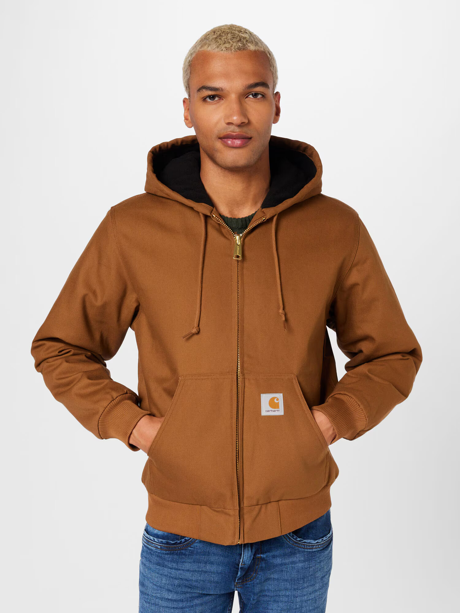 Carhartt WIP Geacă funcțională maro caramel - Pled.ro