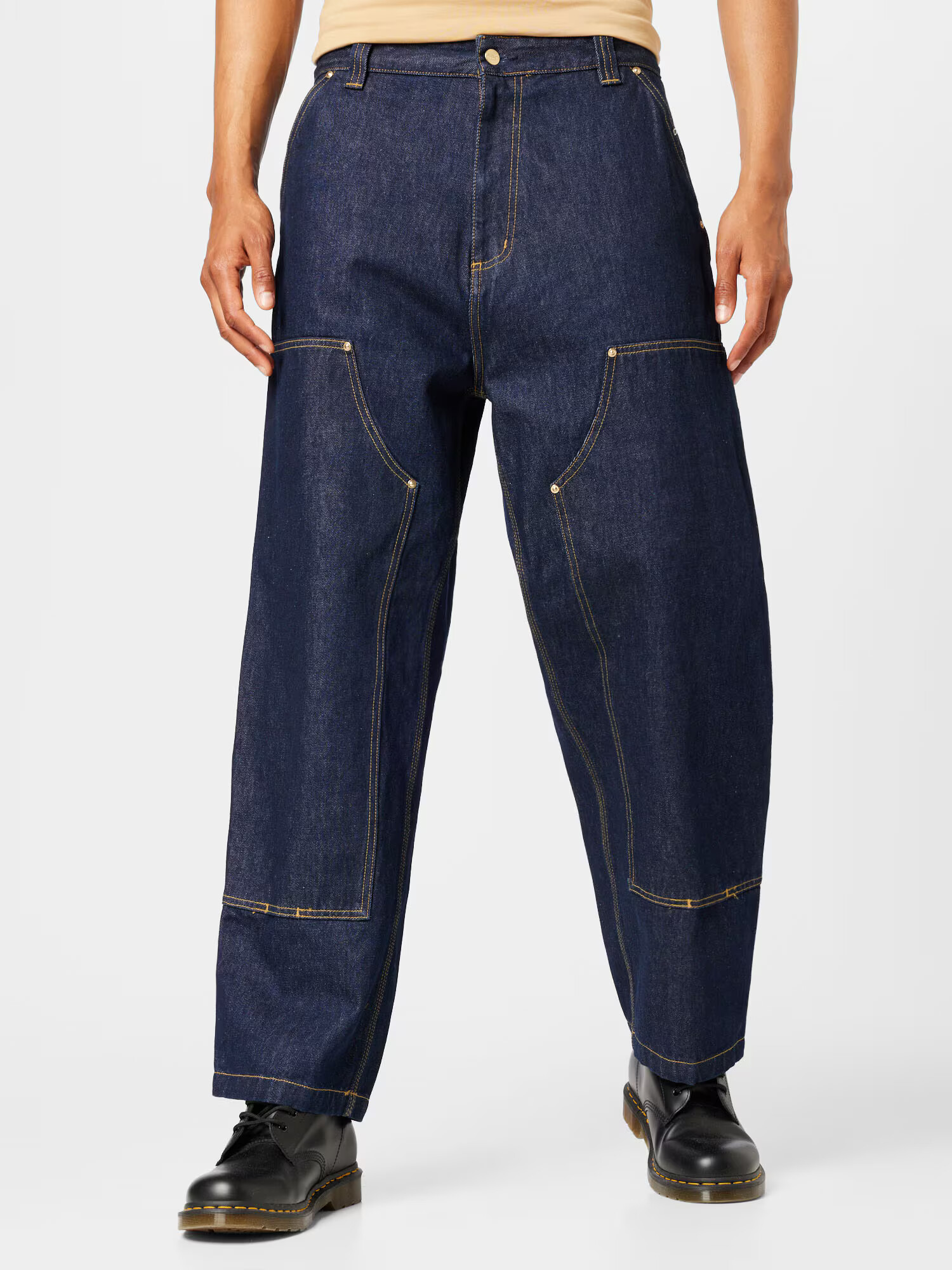 Carhartt WIP Jeans albastru închis - Pled.ro