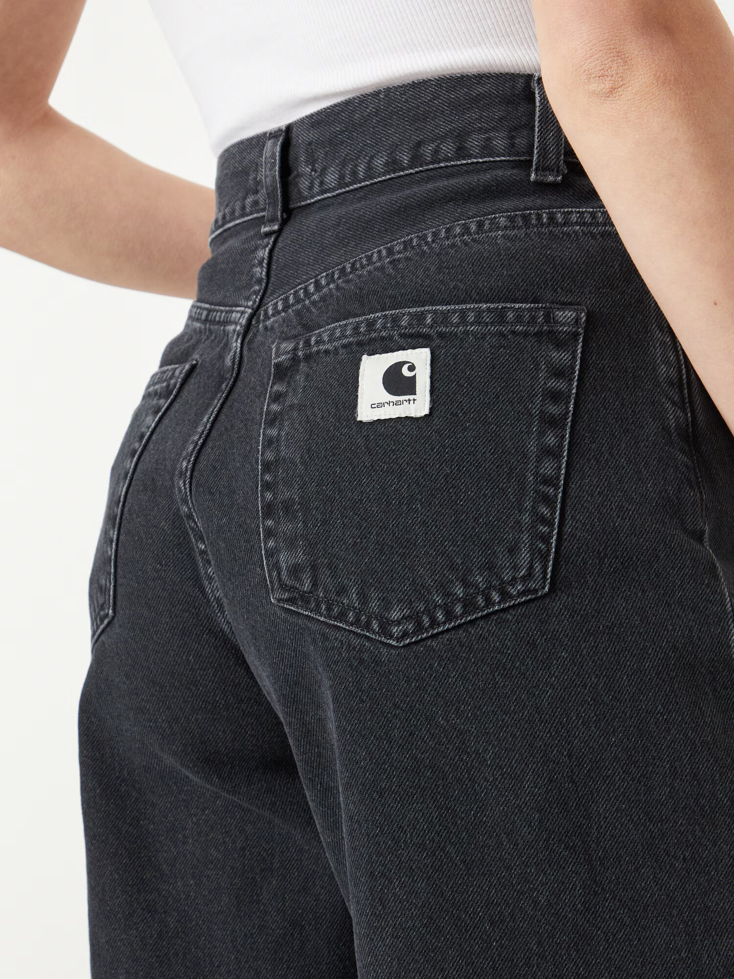 Carhartt WIP Jeans 'Jane' negru denim - Pled.ro