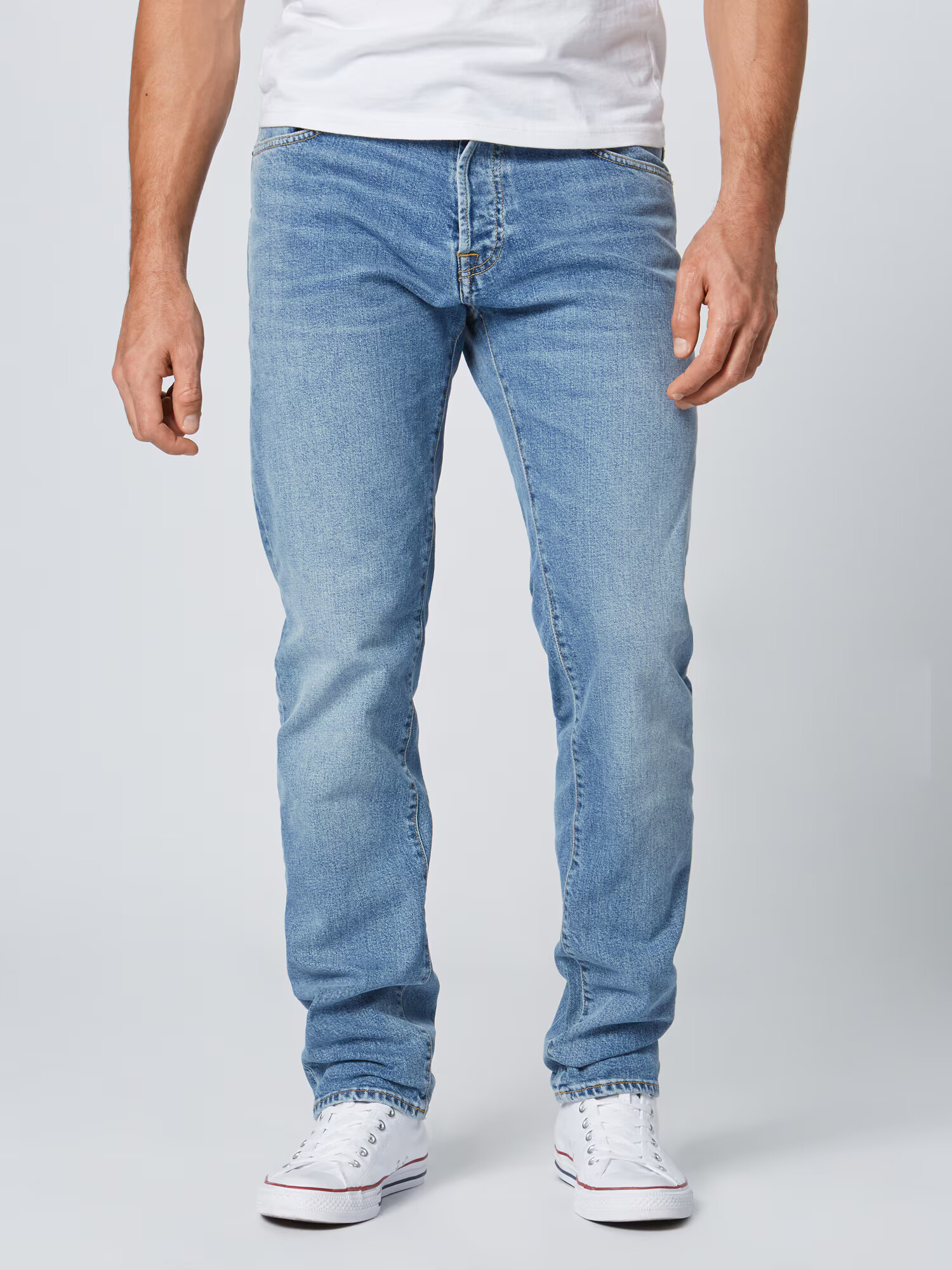 Carhartt WIP Jeans 'Klondike' albastru denim - Pled.ro