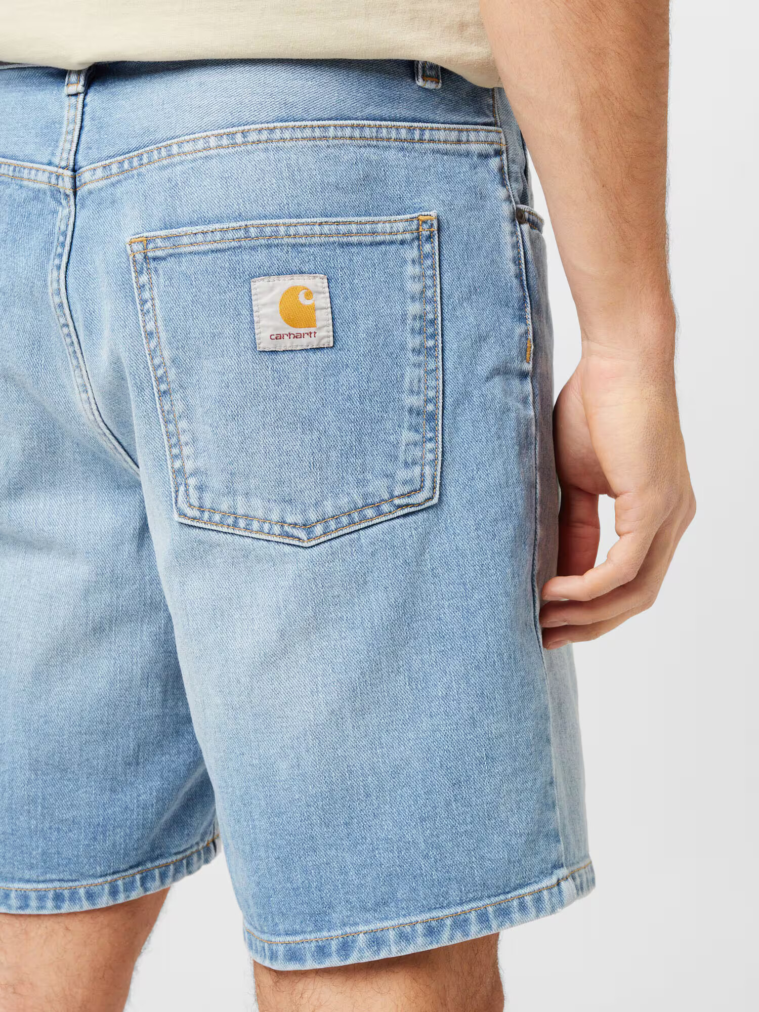 Carhartt WIP Jeans 'Newel' albastru deschis - Pled.ro