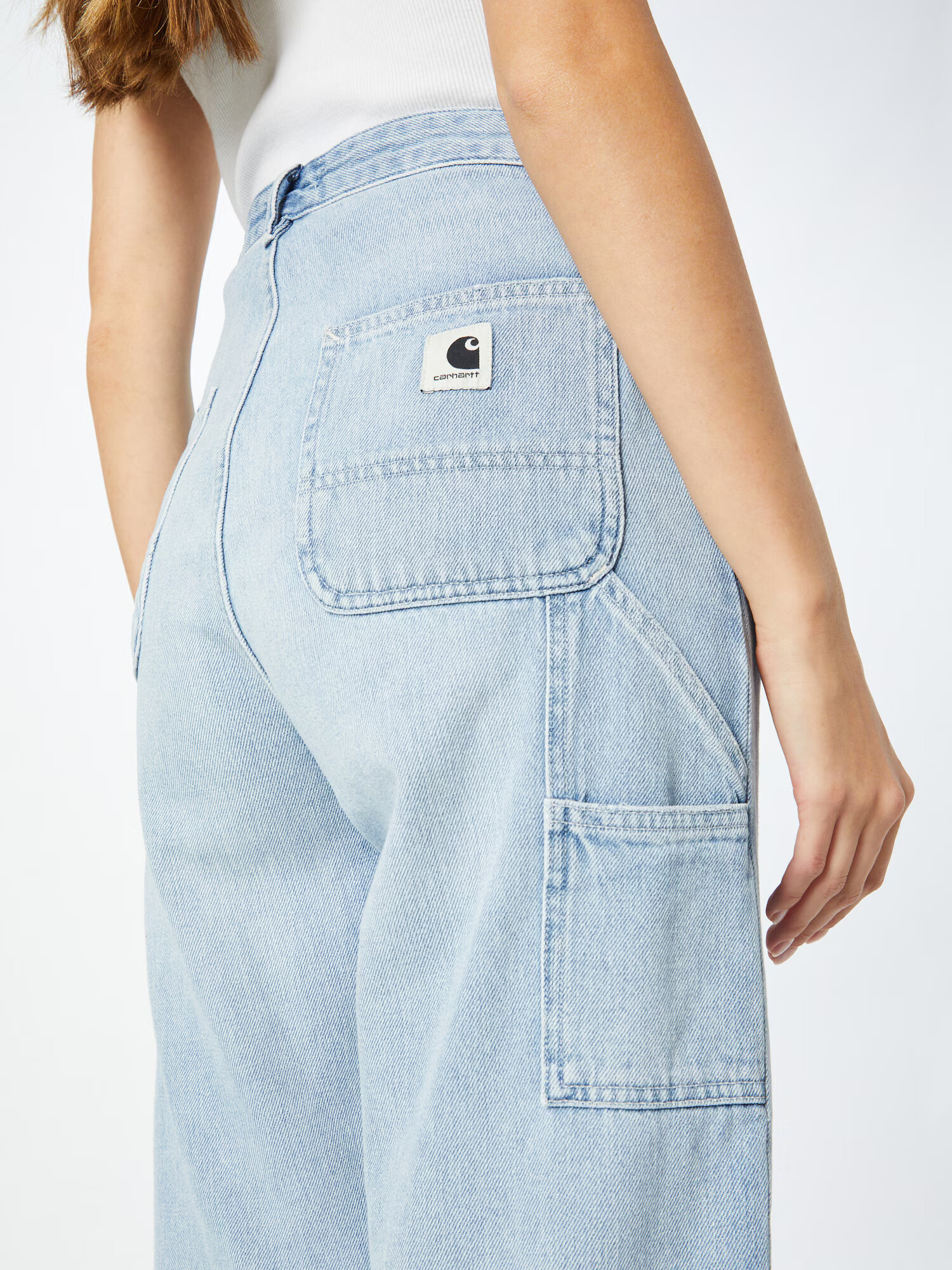 Carhartt WIP Jeans 'Pierce' albastru deschis - Pled.ro