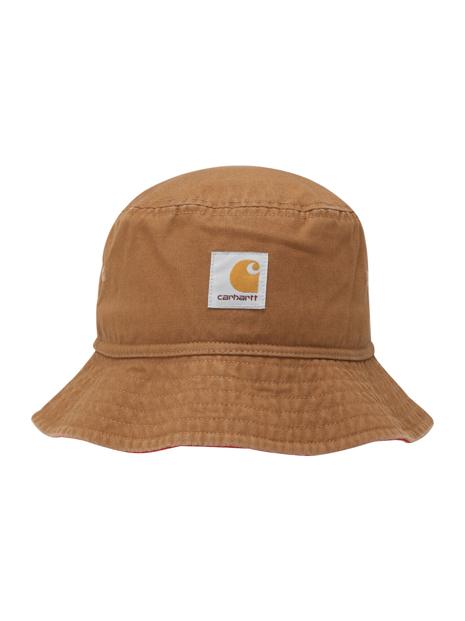 Carhartt WIP Pălărie 'Heston' maro / portocaliu / alb murdar - Pled.ro