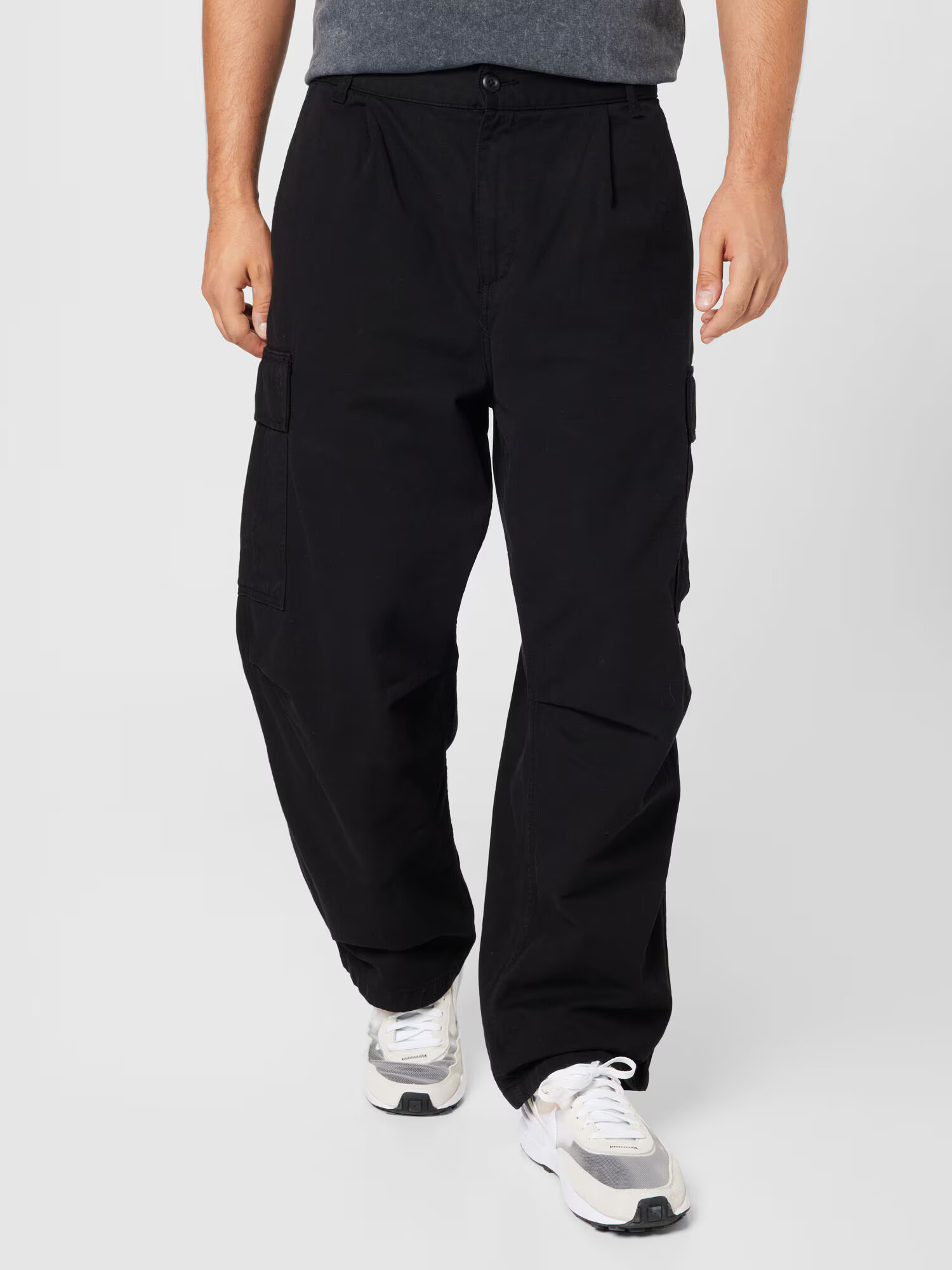 Carhartt WIP Pantaloni cu buzunare 'Cole' negru - Pled.ro