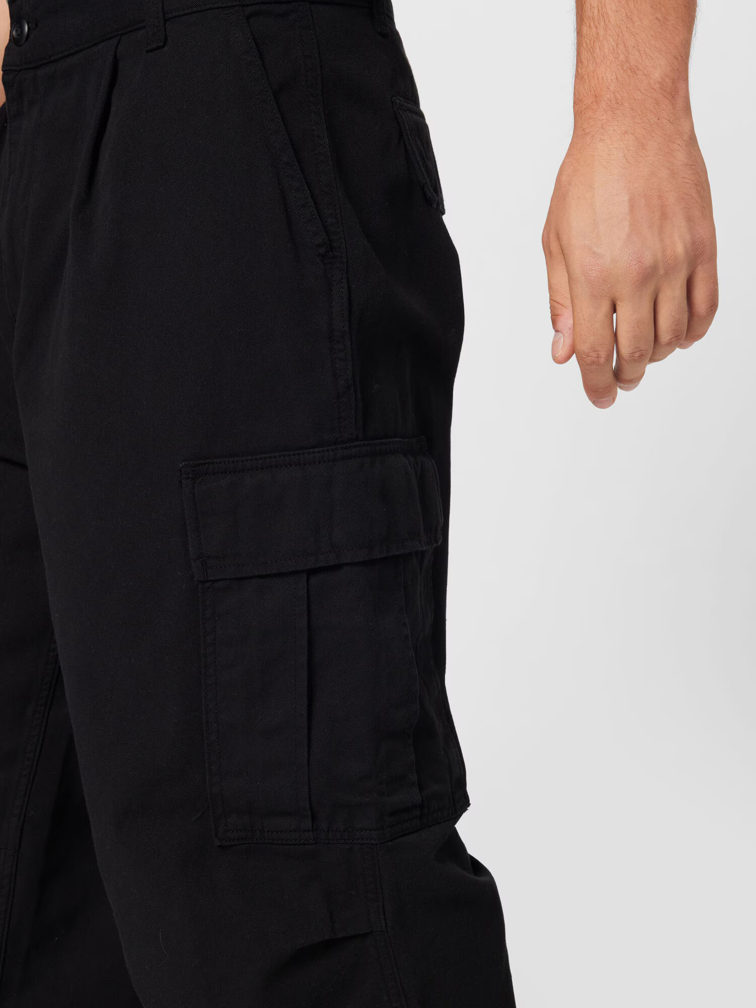 Carhartt WIP Pantaloni cu buzunare 'Cole' negru - Pled.ro