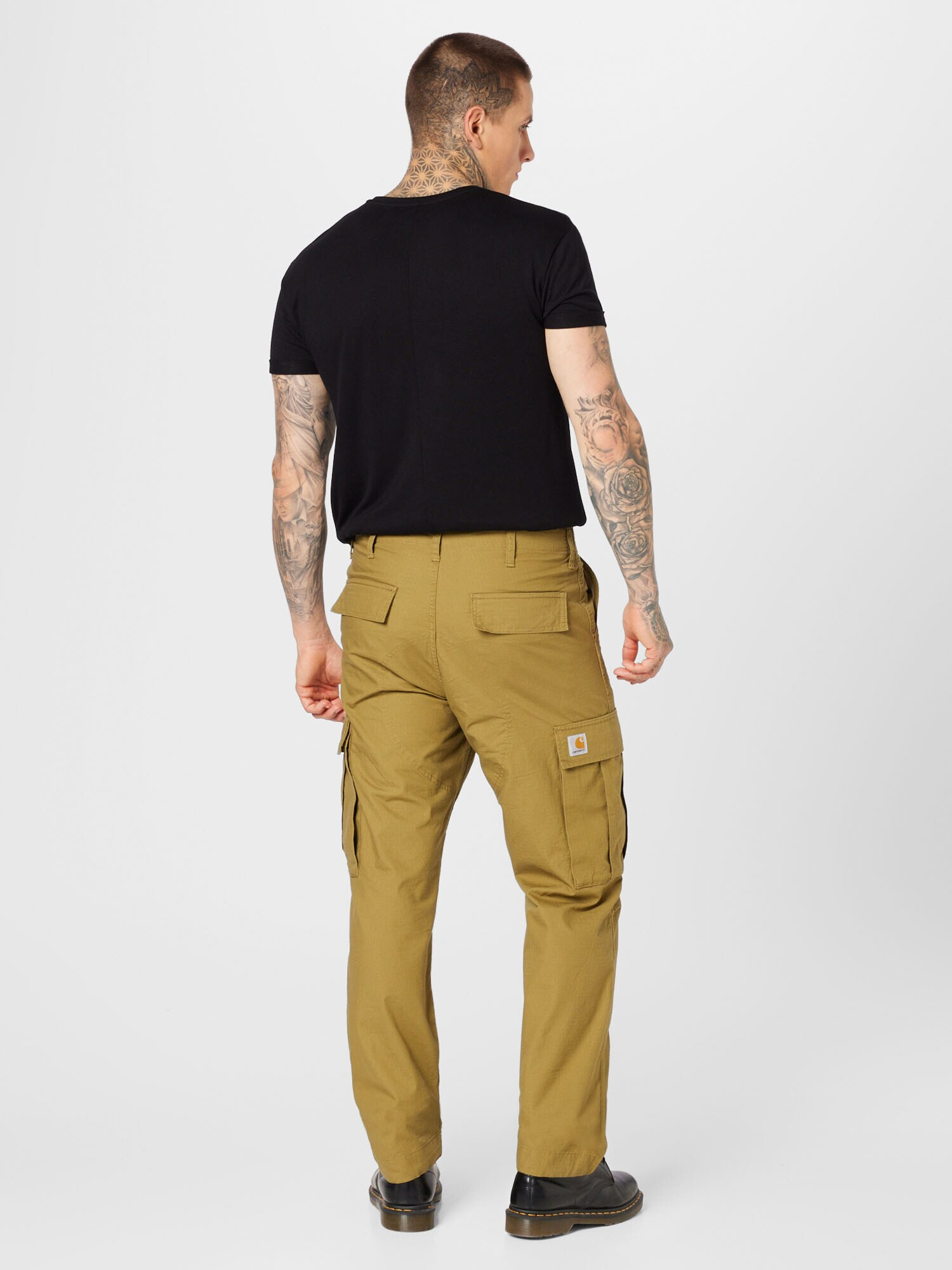 Carhartt WIP Pantaloni cu buzunare kaki - Pled.ro