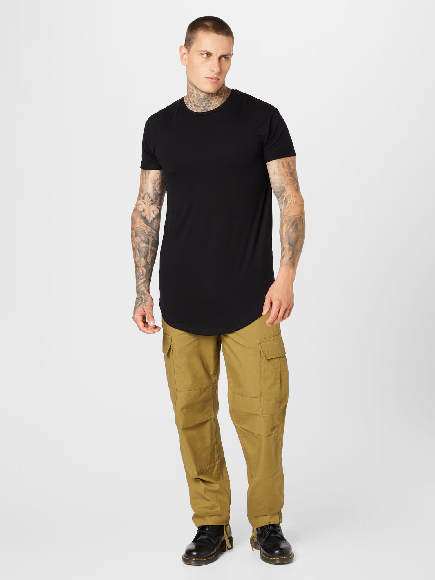 Carhartt WIP Pantaloni cu buzunare kaki - Pled.ro