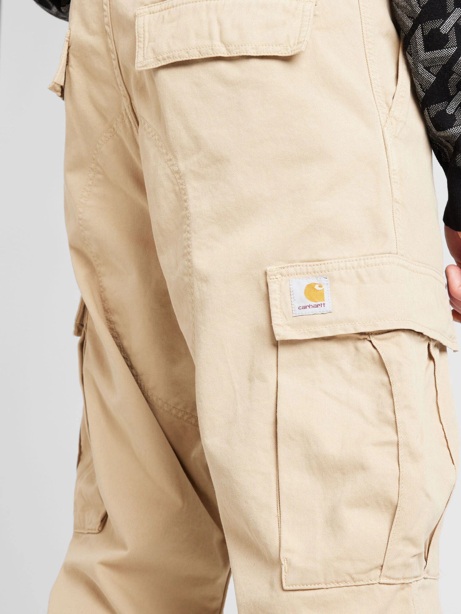 Carhartt WIP Pantaloni cu buzunare nisipiu - Pled.ro