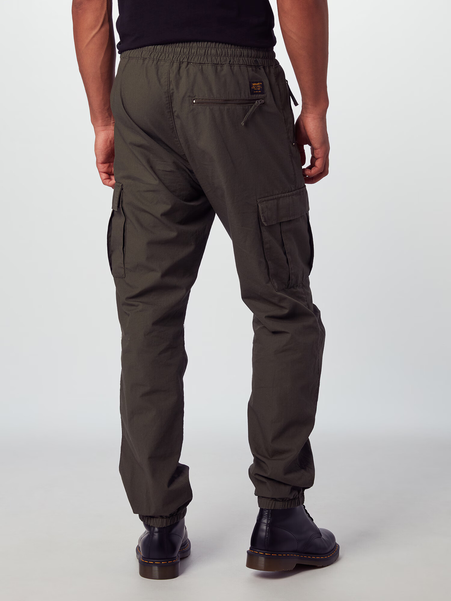 Carhartt WIP Pantaloni cu buzunare oliv - Pled.ro