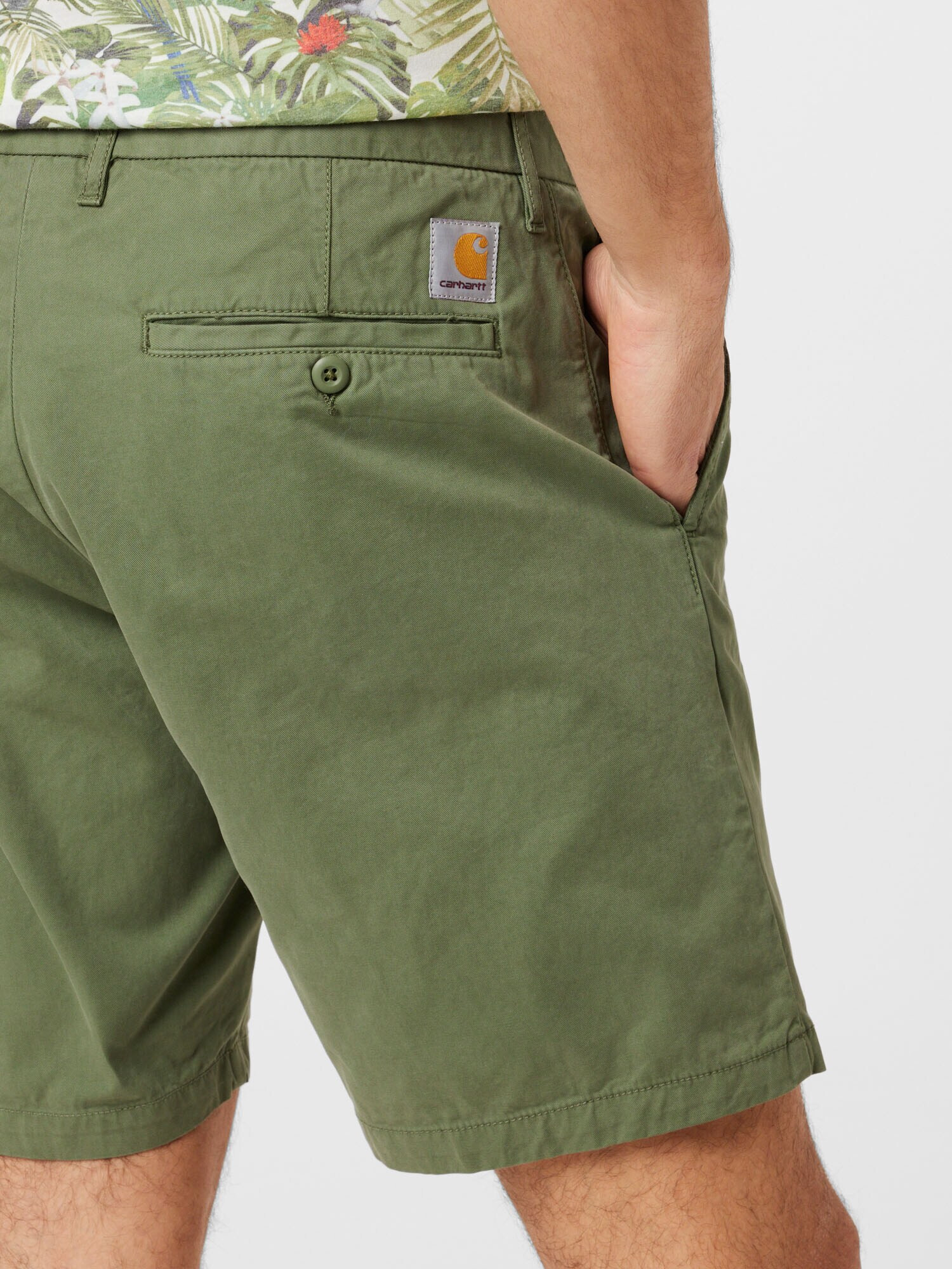 Carhartt WIP Pantaloni eleganți 'John' oliv - Pled.ro