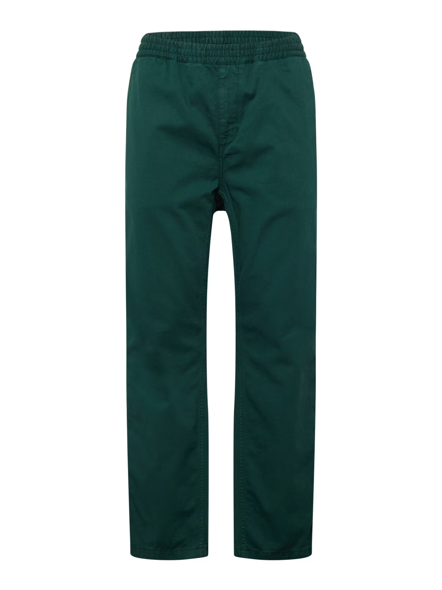 Carhartt WIP Pantaloni 'Flint' galben curry / verde închis / negru / alb murdar - Pled.ro