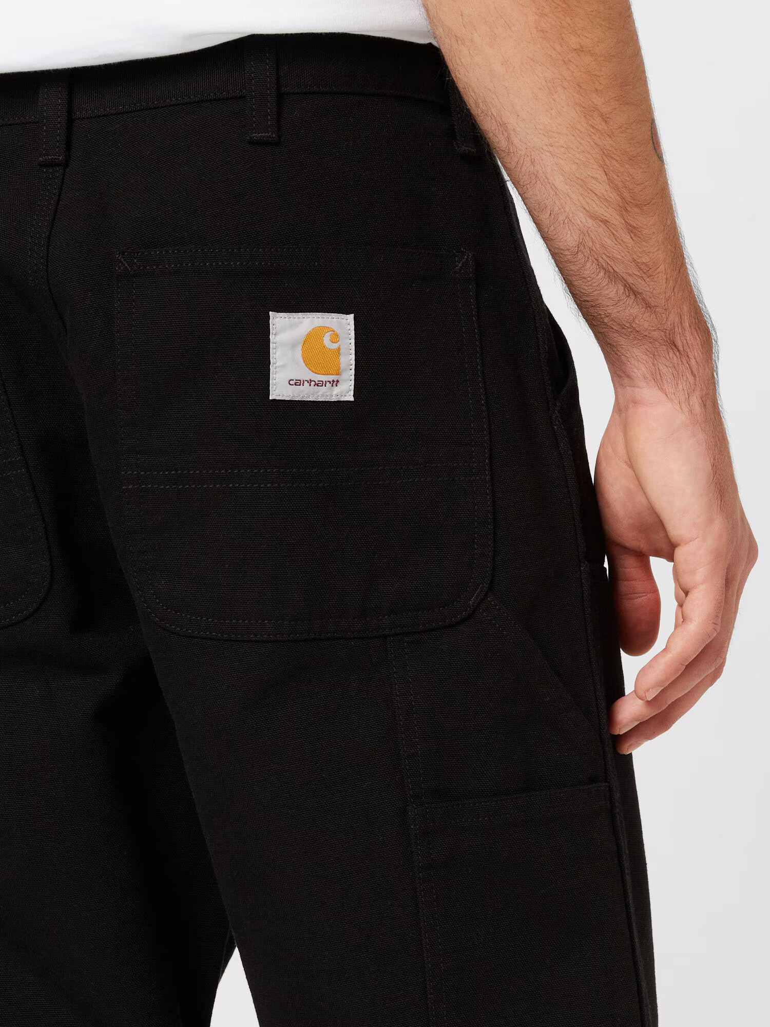 Carhartt WIP Pantaloni galben curry / negru / alb - Pled.ro