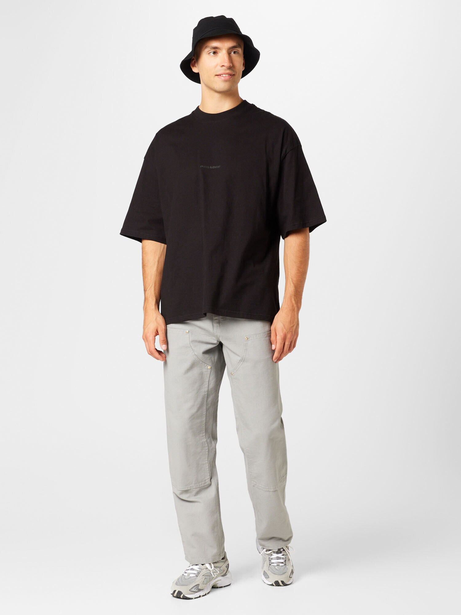 Carhartt WIP Pantaloni gri deschis - Pled.ro