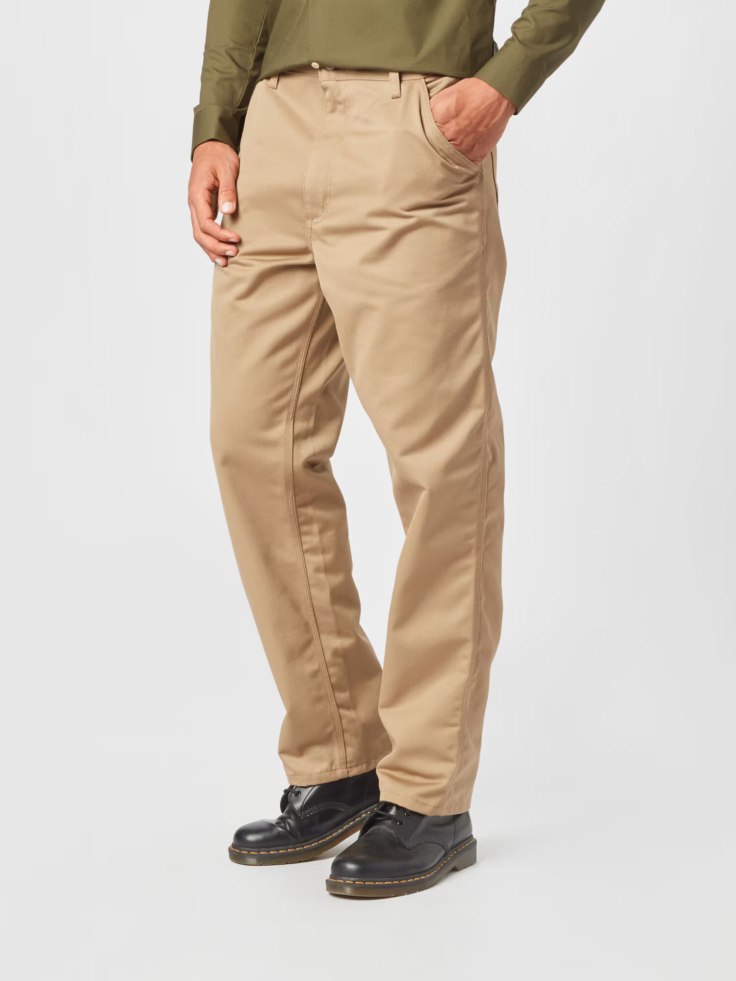 Carhartt WIP Pantaloni maro deschis - Pled.ro